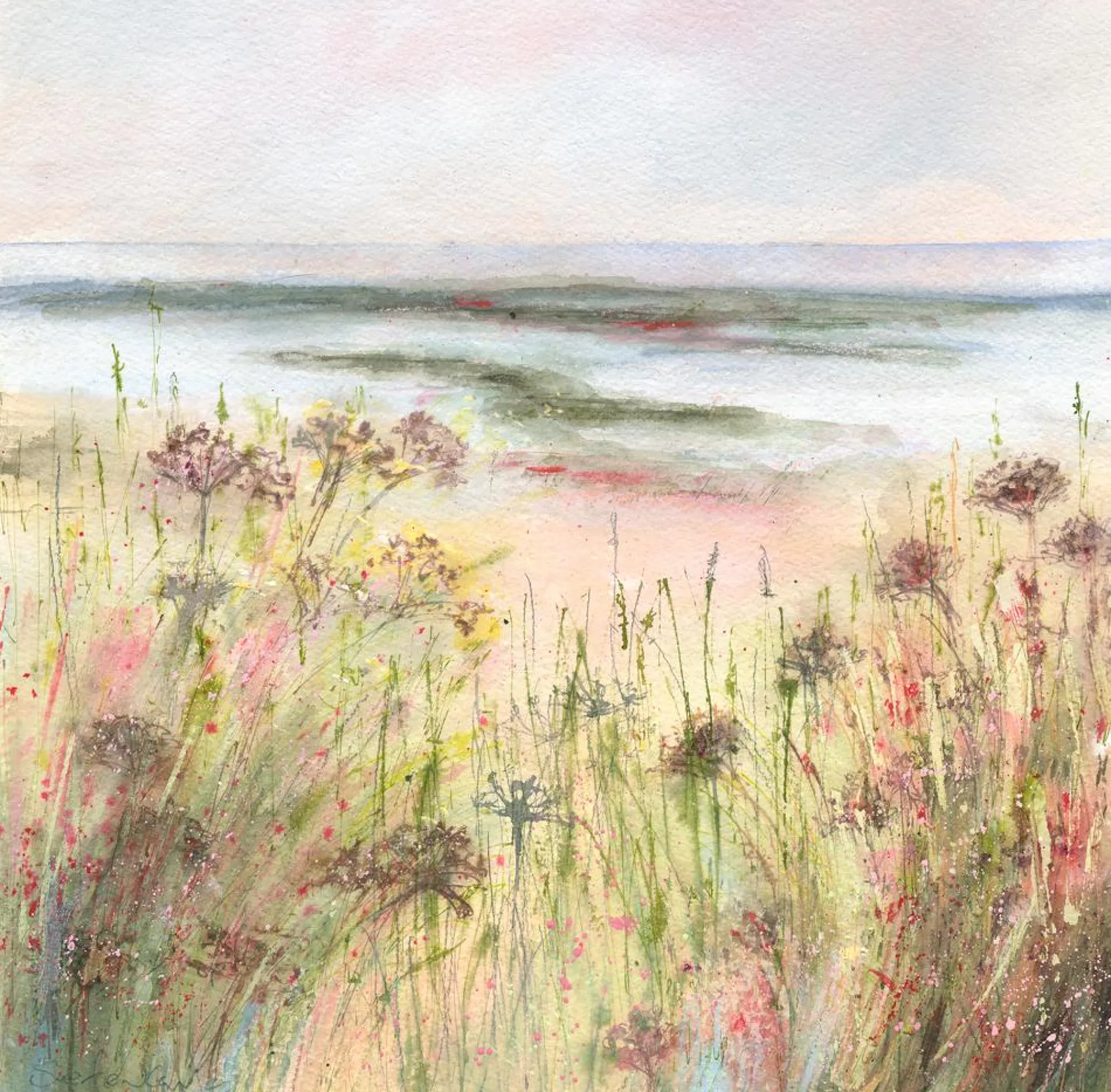 Unframed Prints*Whistlefish Coastal Pathway Art Print