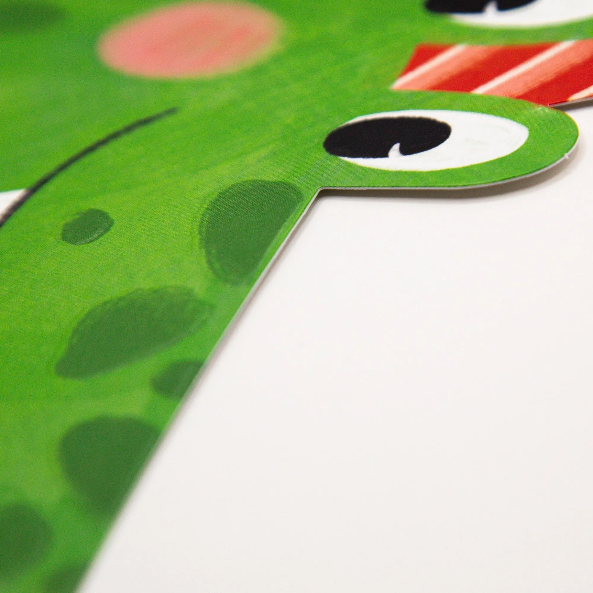 Birthday|For Children*Whistlefish Colin The Crocodile Birthday Cut-Out Card
