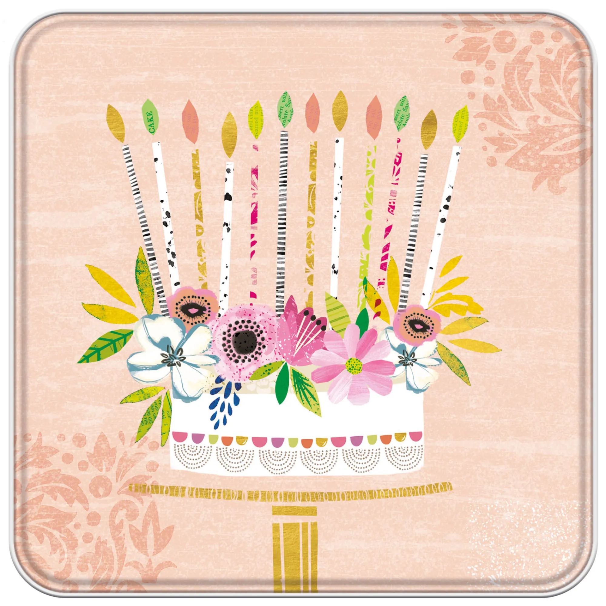 Under £10|Floral Gifts*Whistlefish Colourful Candles Notelets