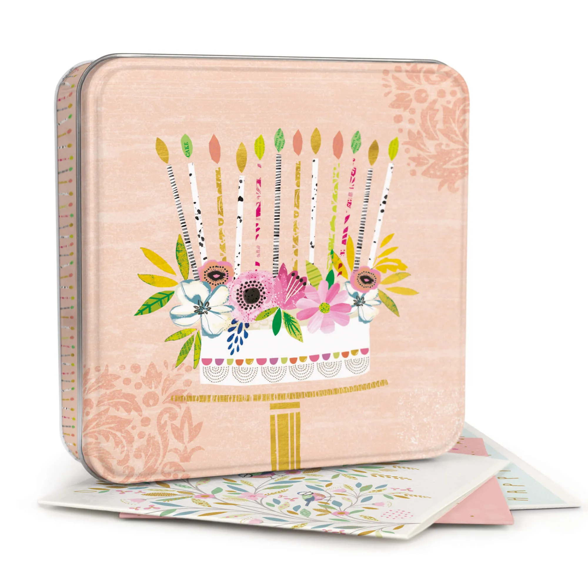 Under £10|Floral Gifts*Whistlefish Colourful Candles Notelets