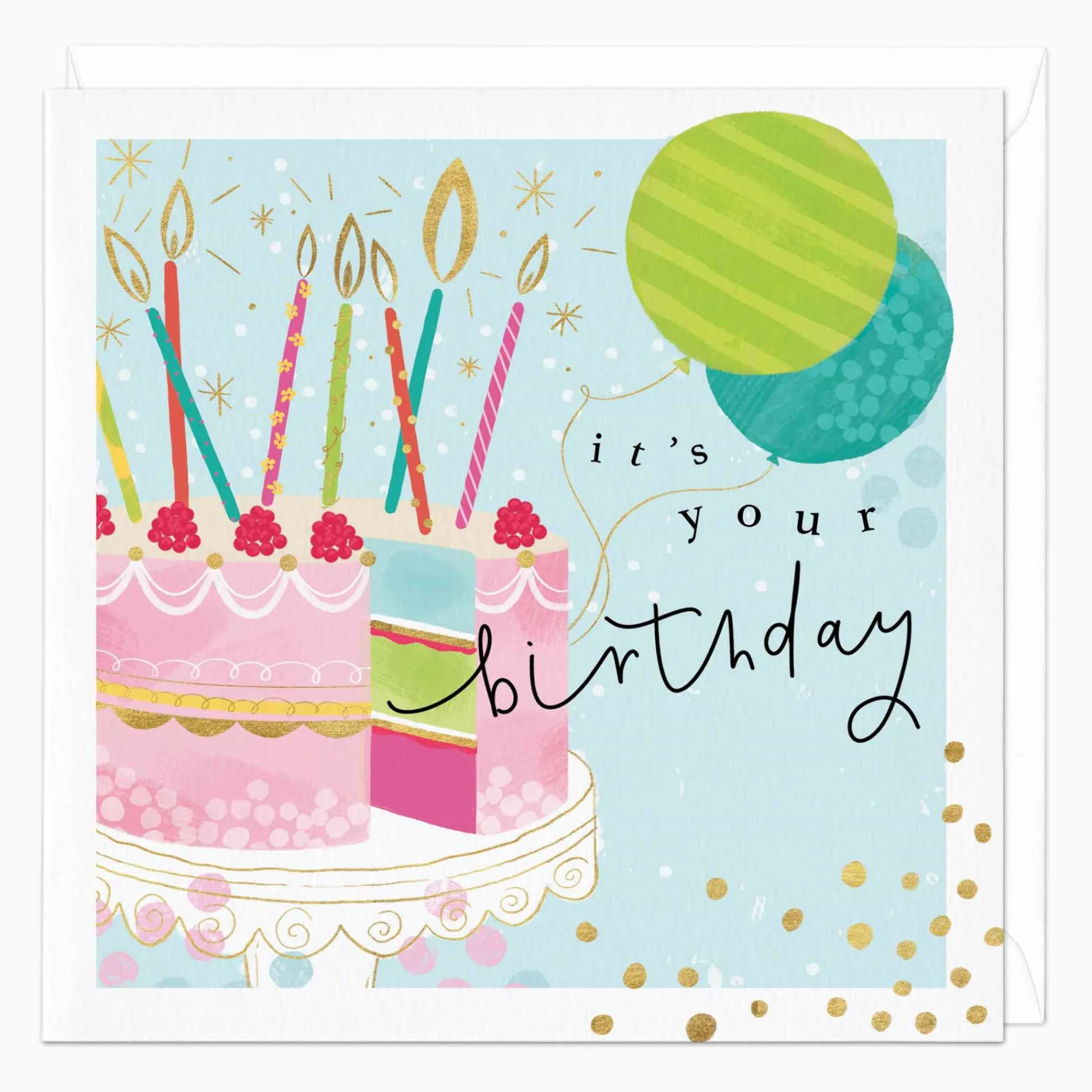 Birthday|For Children*Whistlefish Colourful Celebration Birthday Card