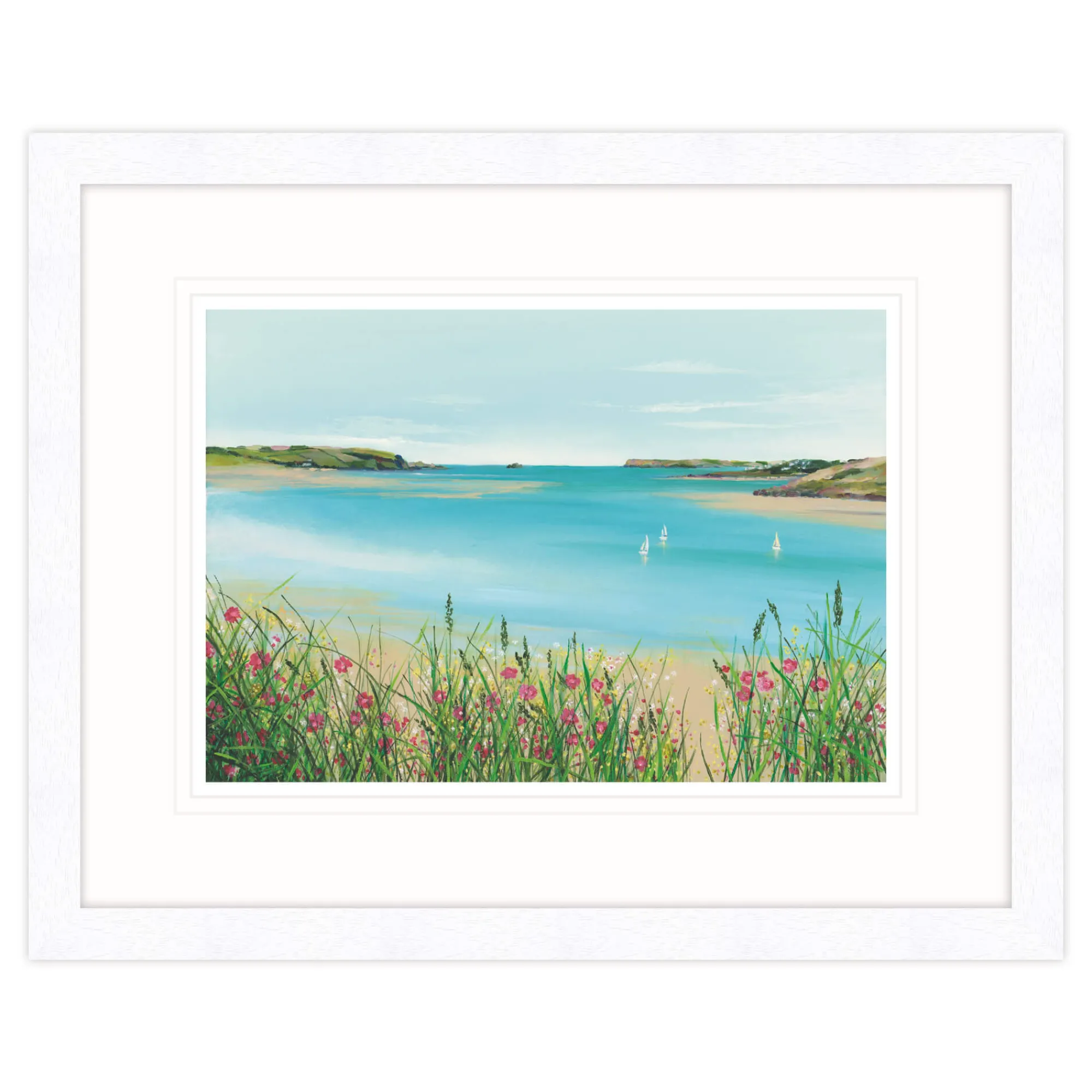 Cornwall|Coastal Scenes*Whistlefish Coming Home, Camel Estuary Framed Print