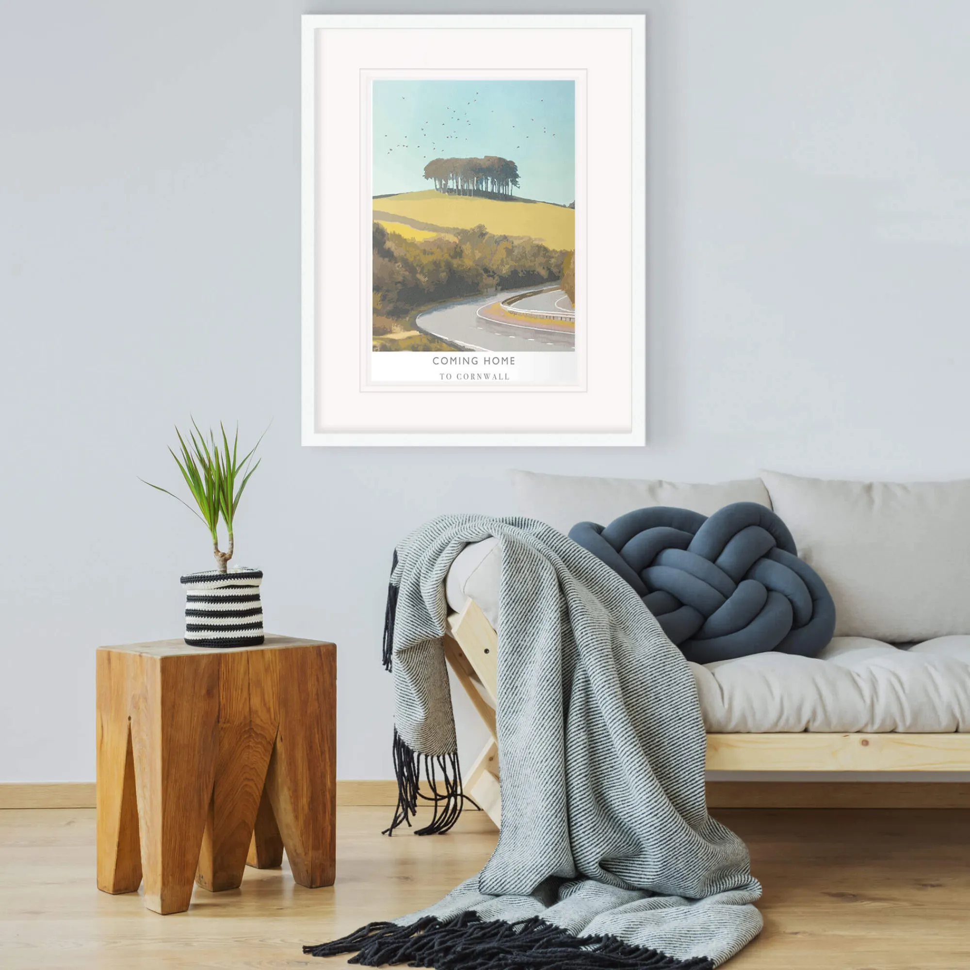 Travel|Framed Prints*Whistlefish Coming Home Large Framed Print