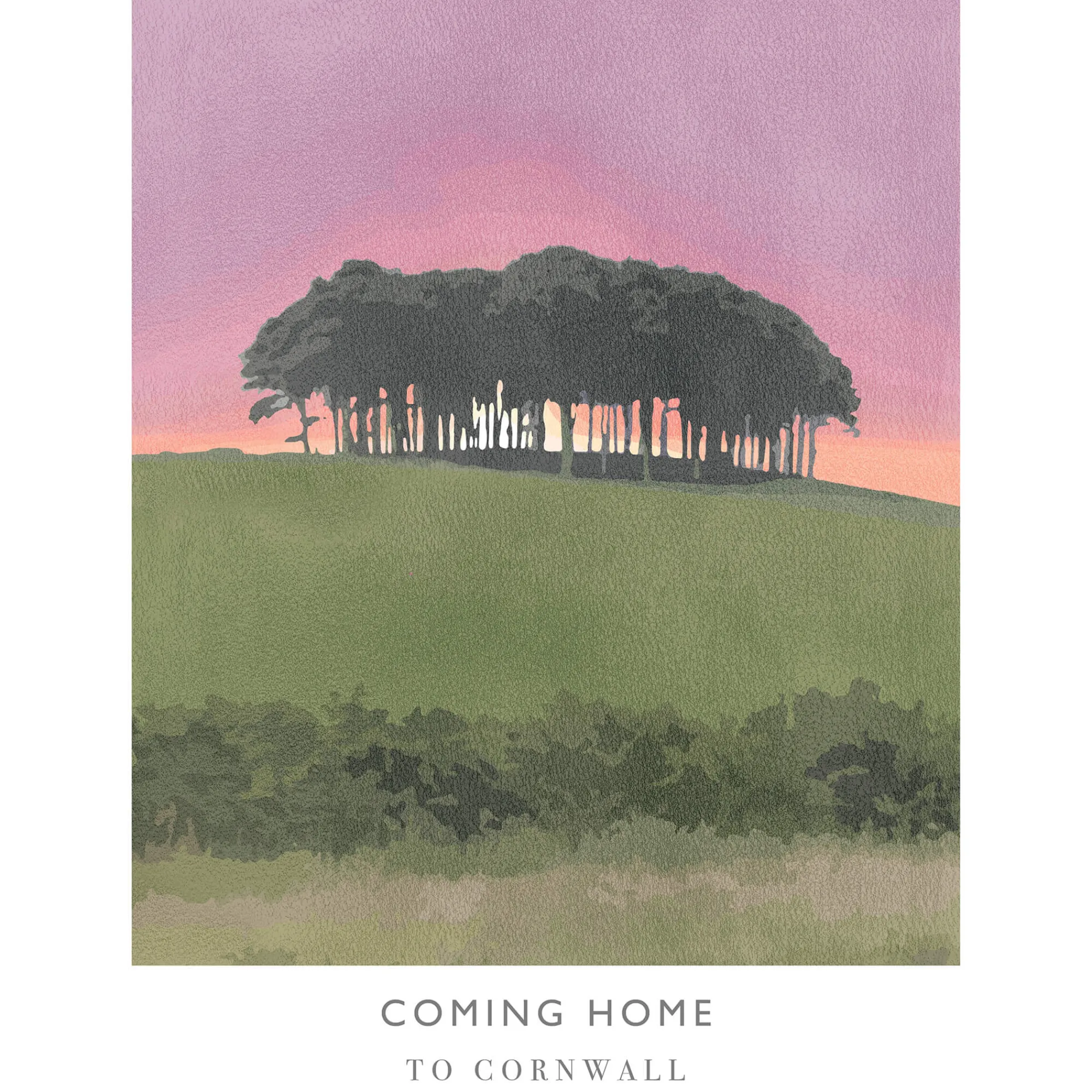 Unframed Prints*Whistlefish Coming Home To A Sunset Art Print