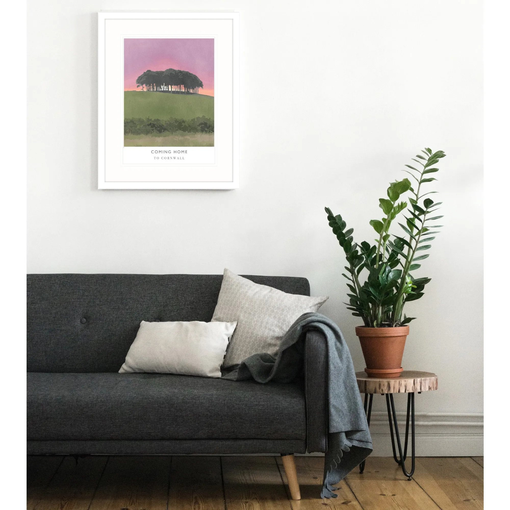 Devon|Travel*Whistlefish Coming Home To A Sunset Framed Print