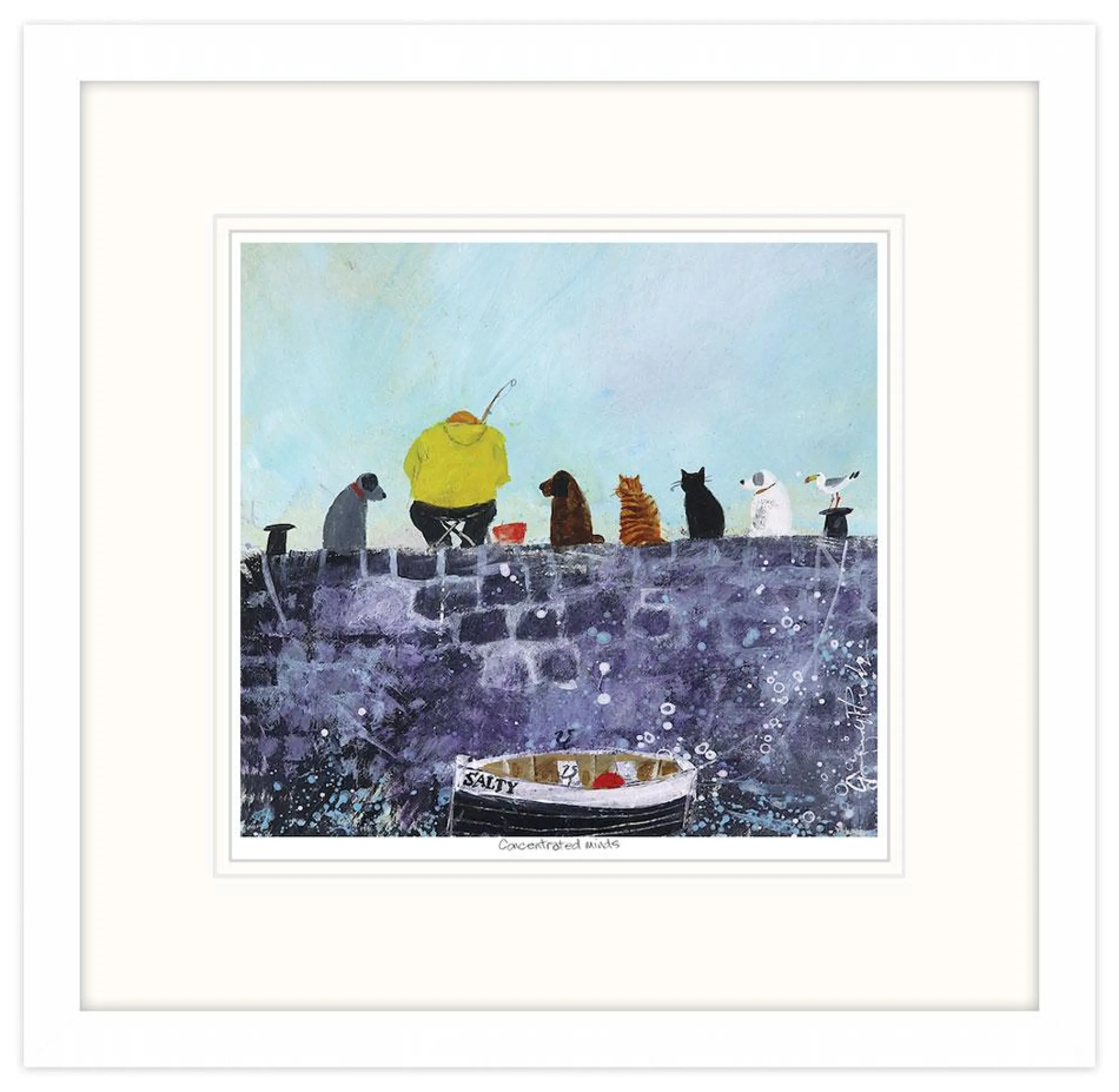 Framed Prints*Whistlefish Concentrated Minds Framed Print