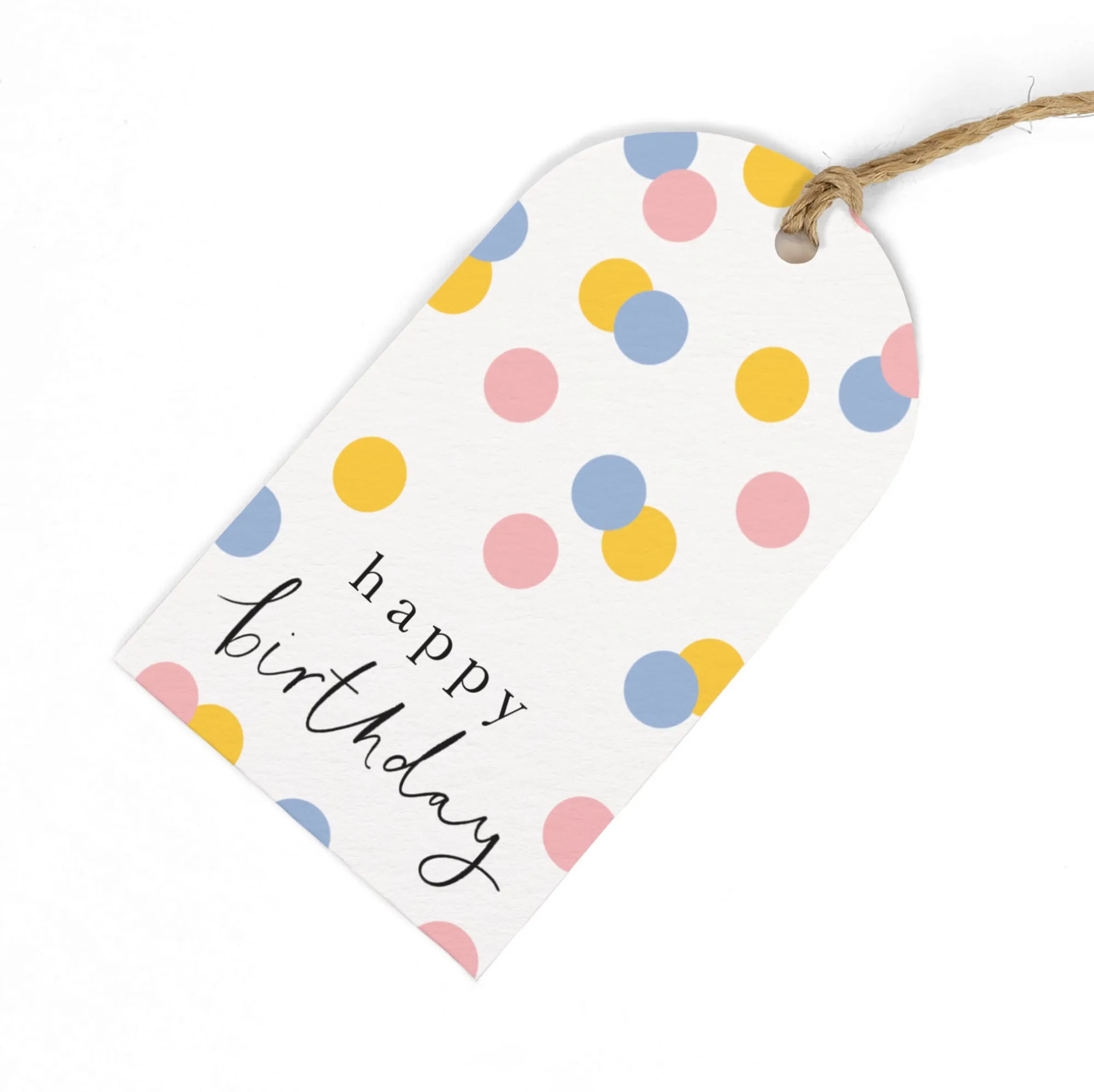 Gift Tags|Gift Tags*Whistlefish Confetti Birthday Gift Tags (Pack of 6)