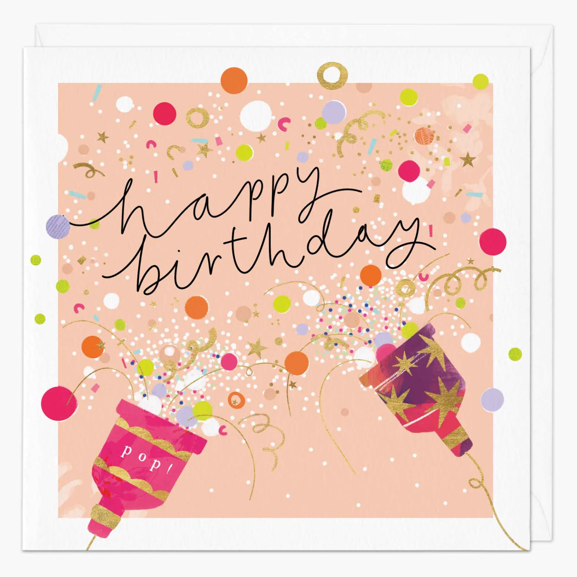 Birthday|For Children*Whistlefish Confetti Burst Birthday Card