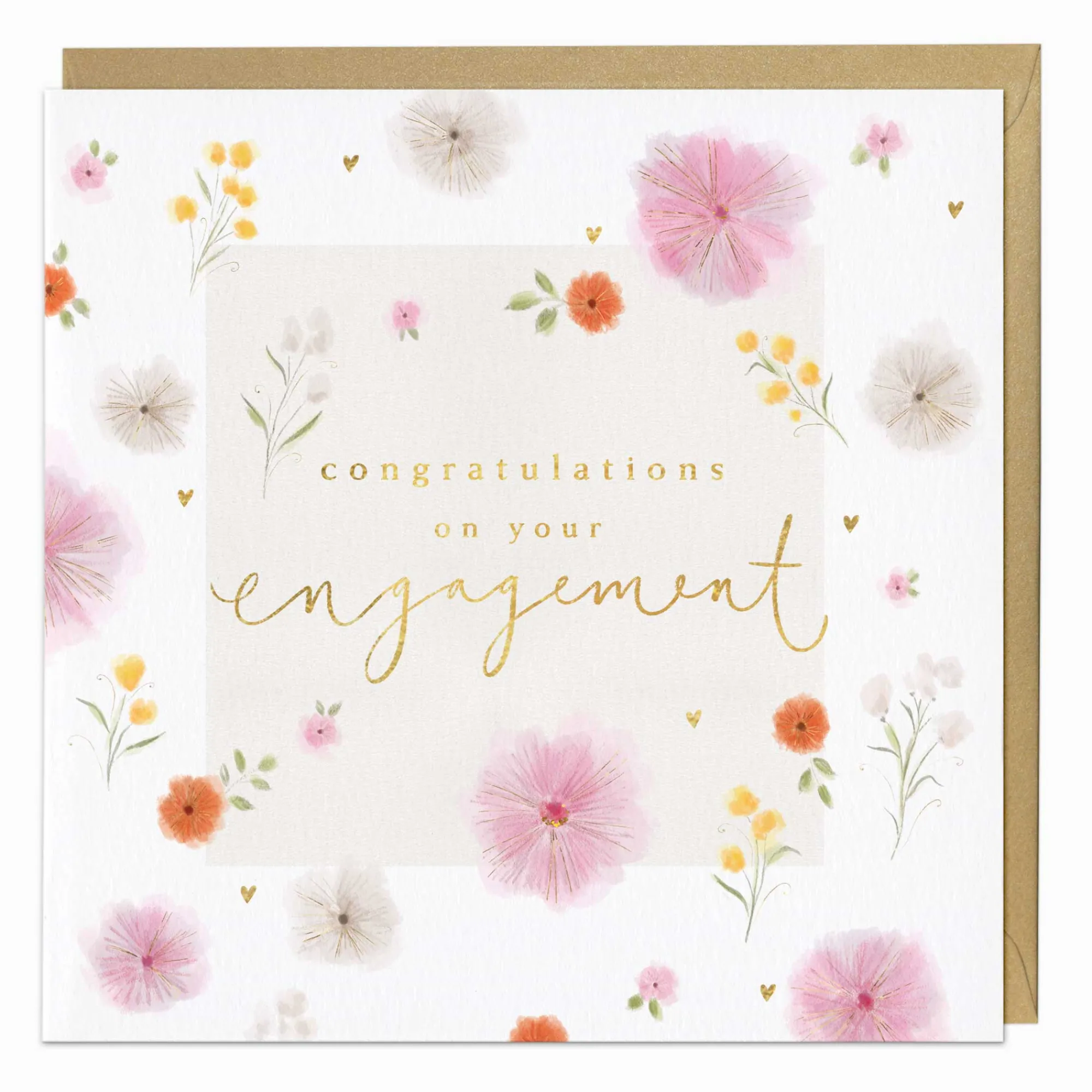 Engagement*Whistlefish Congratulations Bloom Engagement Card