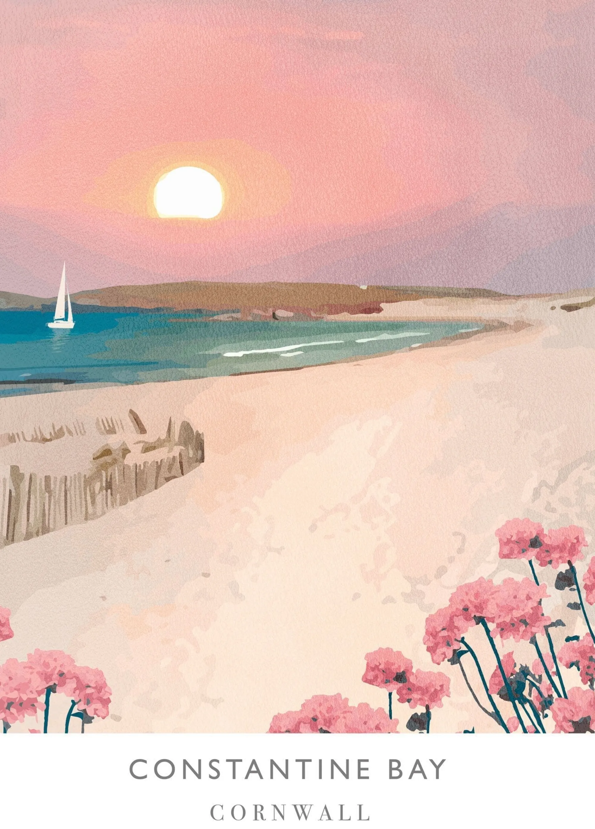 Unframed Prints*Whistlefish Constantine Bay Art Print