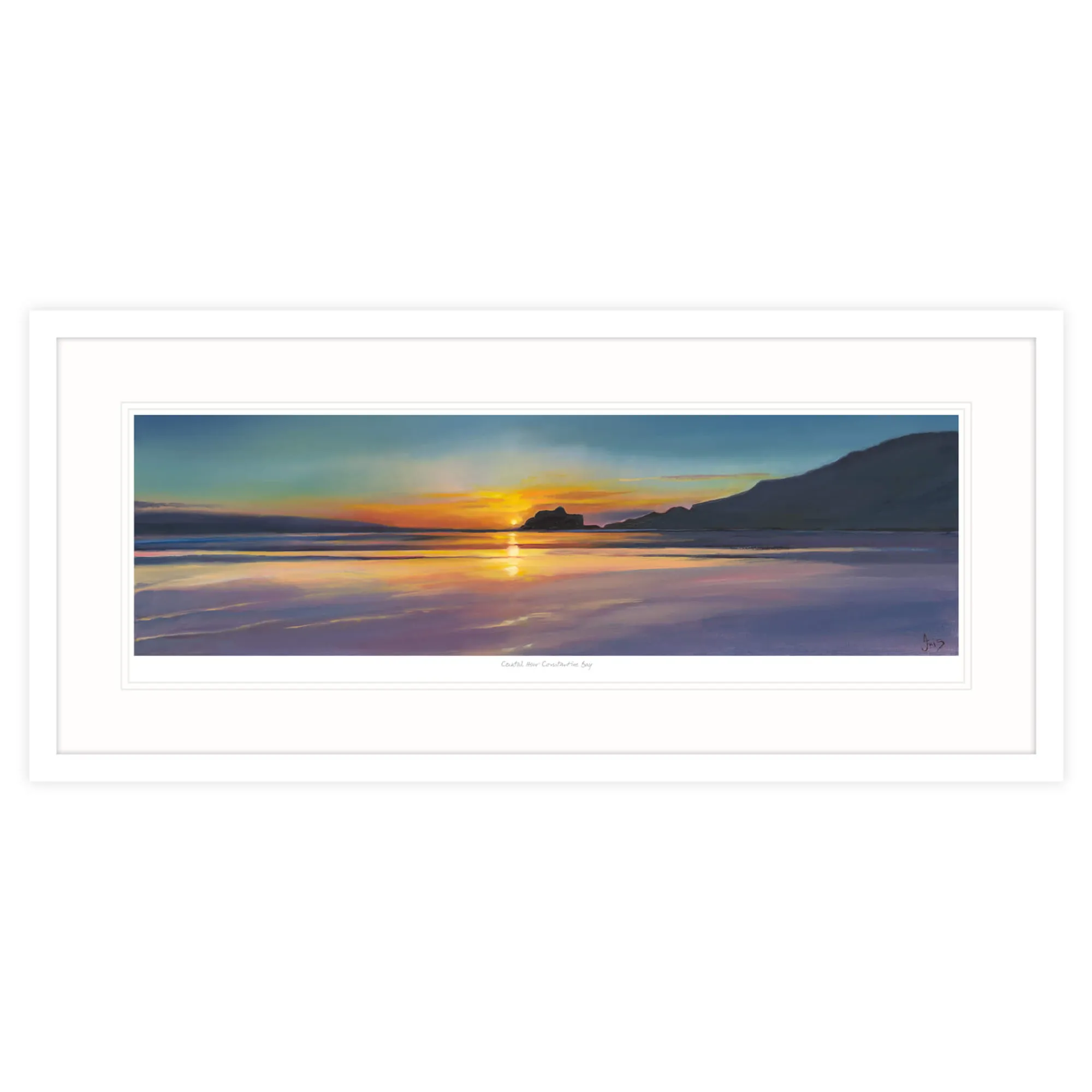 Cornwall|Coastal Scenes*Whistlefish Constantine Bay Framed Print