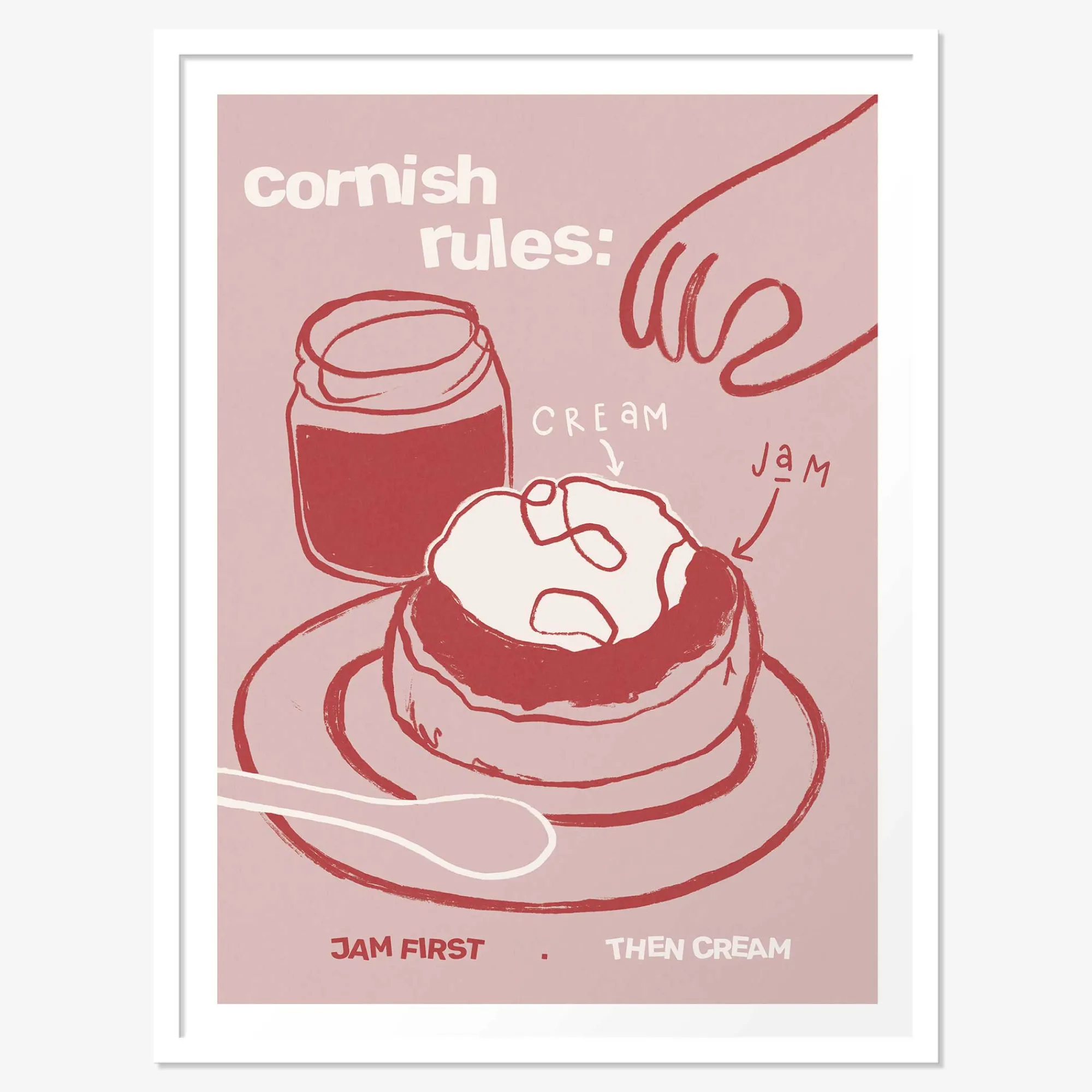 Cornwall|Framed Prints*Whistlefish Cornish Rules Framed Print