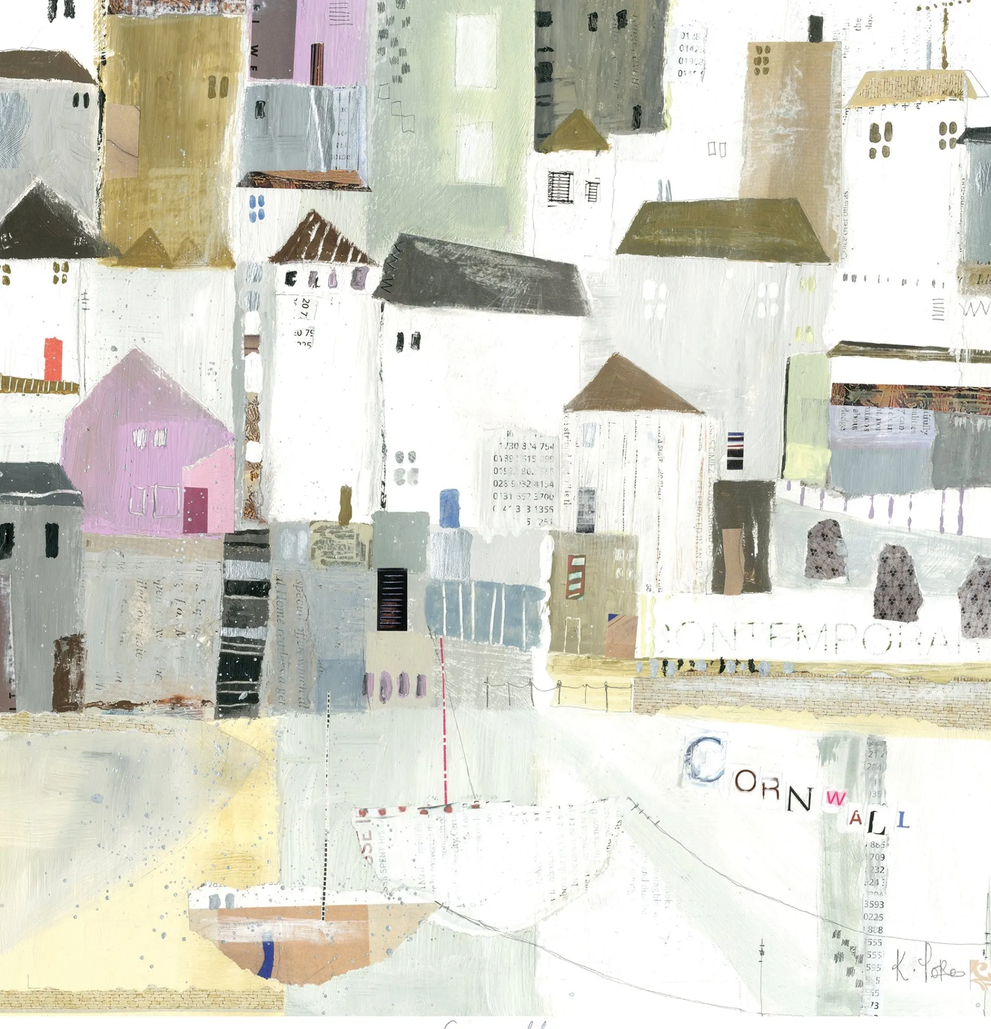 Unframed Prints*Whistlefish Cornwall Art Print