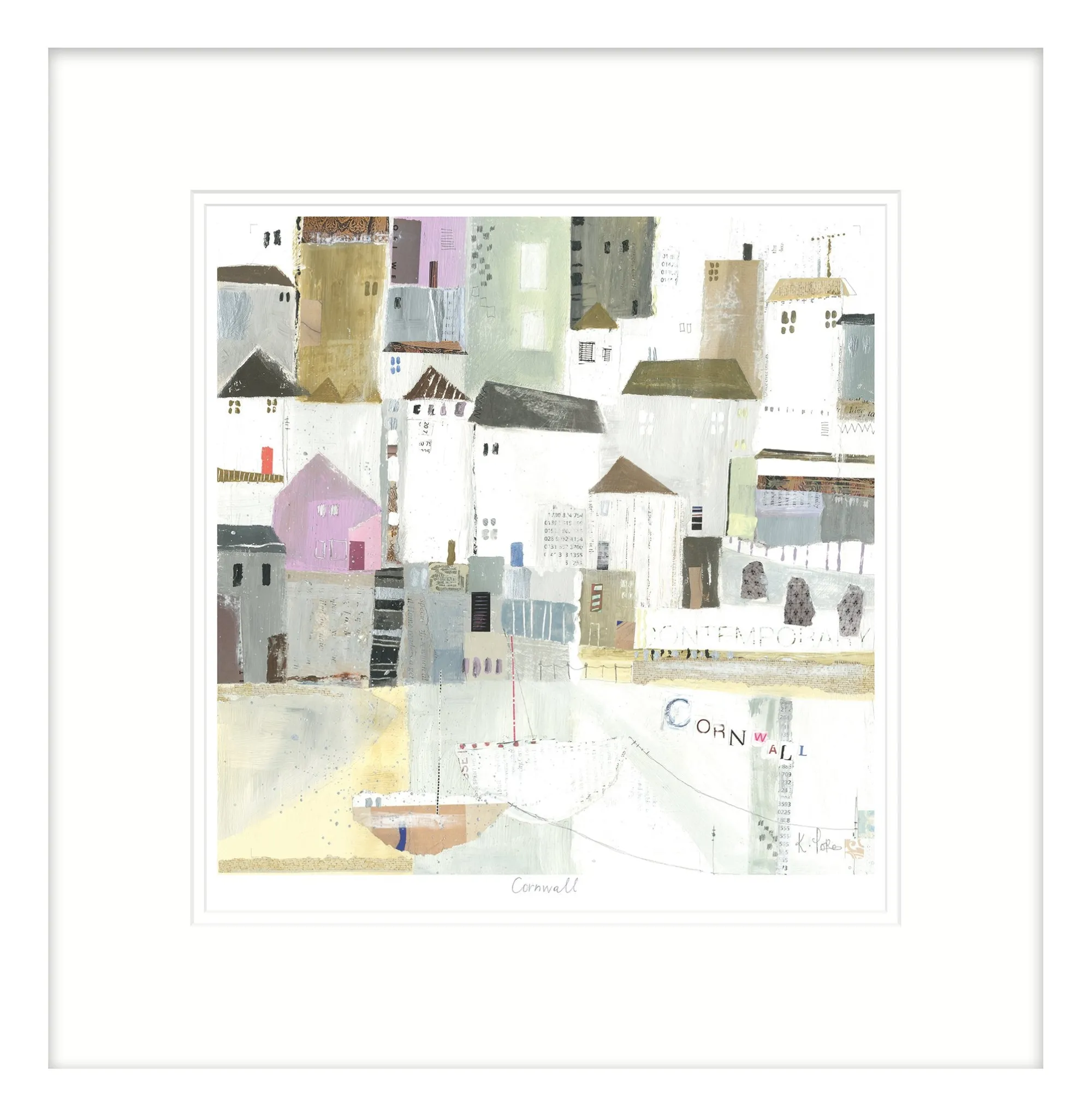 Cornwall|Framed Prints*Whistlefish Cornwall Framed Print