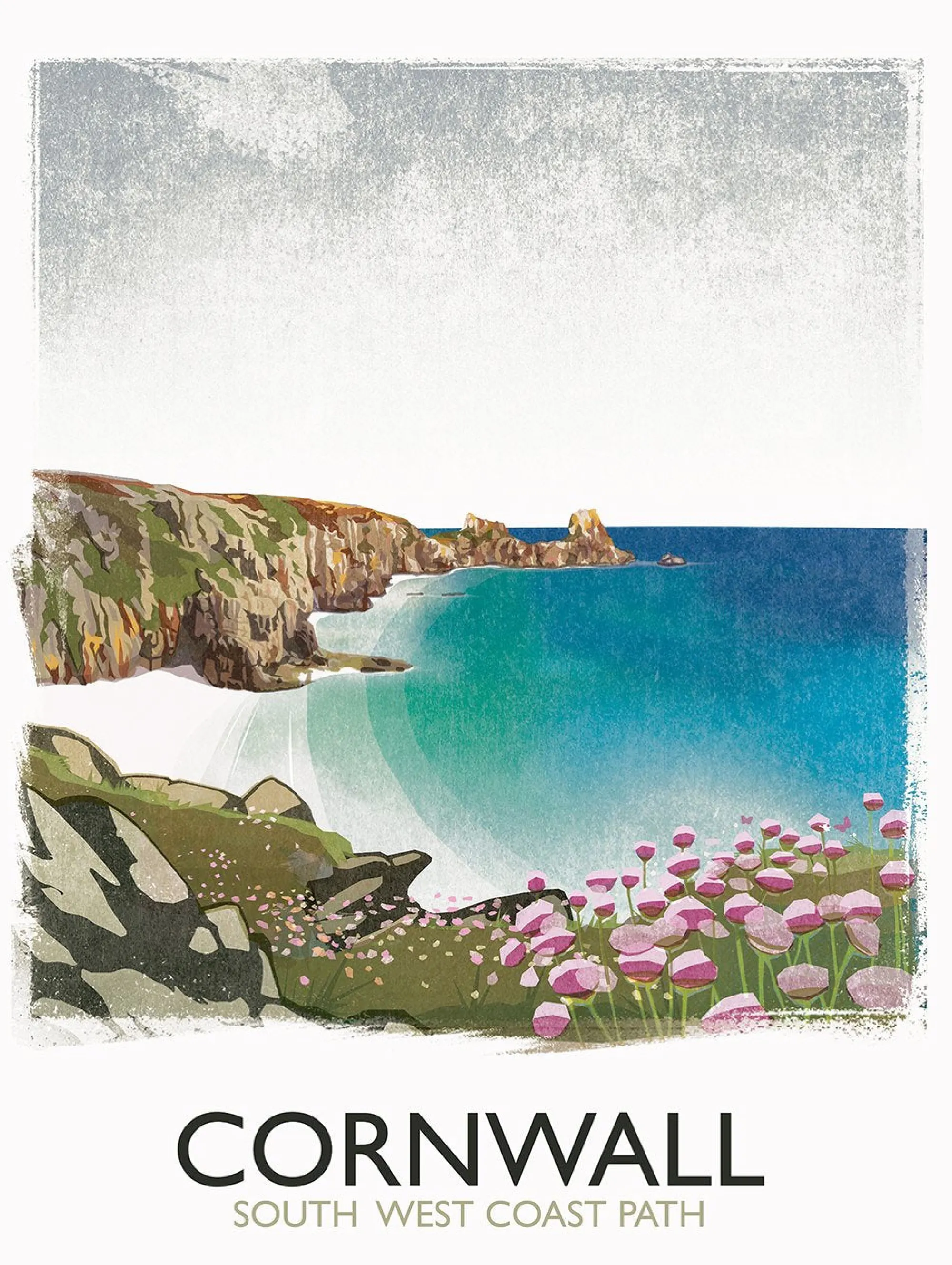 Unframed Prints*Whistlefish Cornwall Swcp Art Print