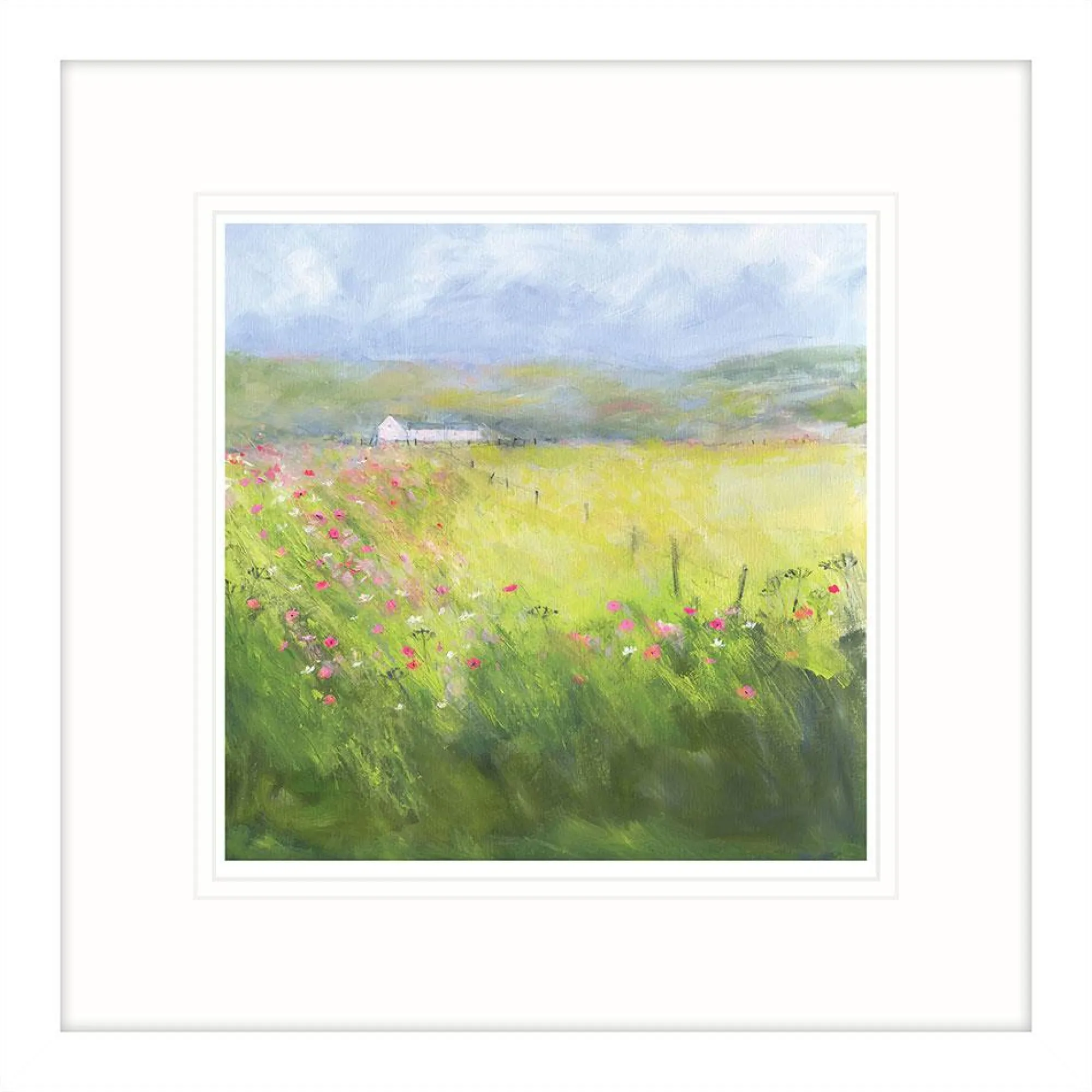 Framed Prints*Whistlefish Country Meadow Small Framed Print