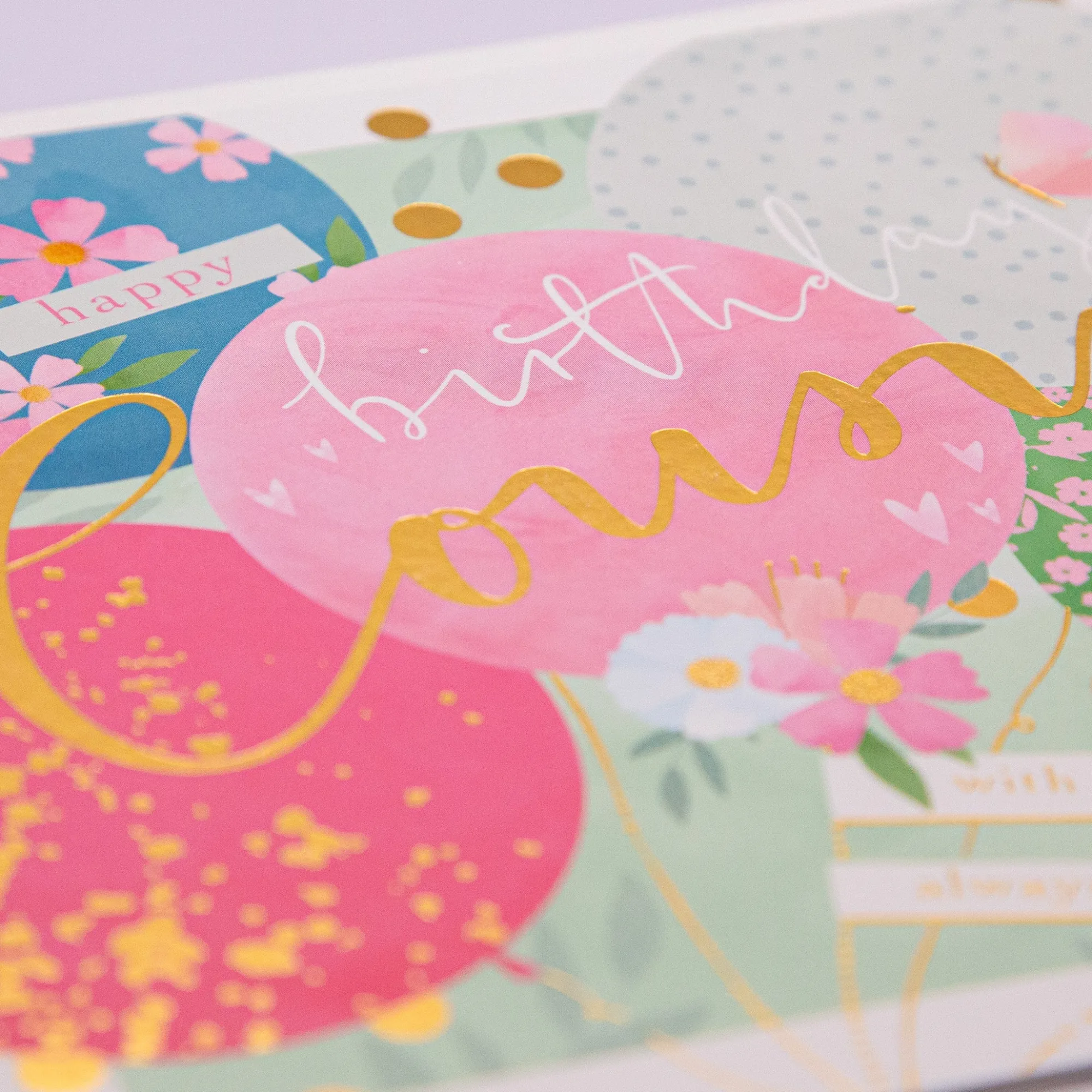 Birthday|For Relatives*Whistlefish Cousin Balloons Birthday Card