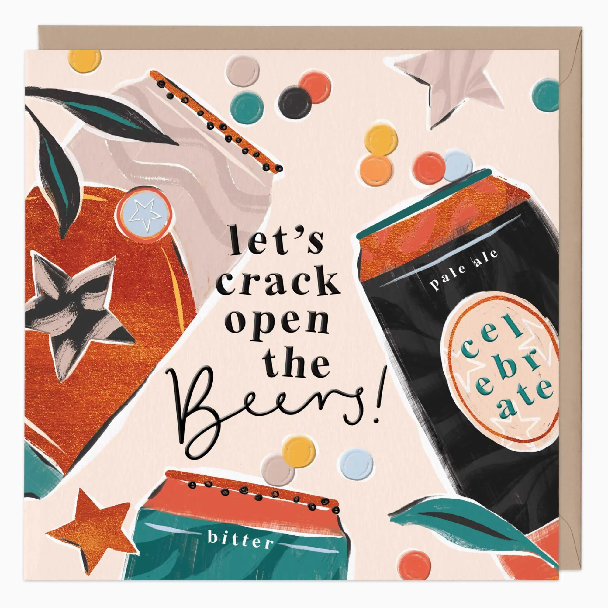 Celebration|Father's Day*Whistlefish Crack Open The Beers Juicy Card