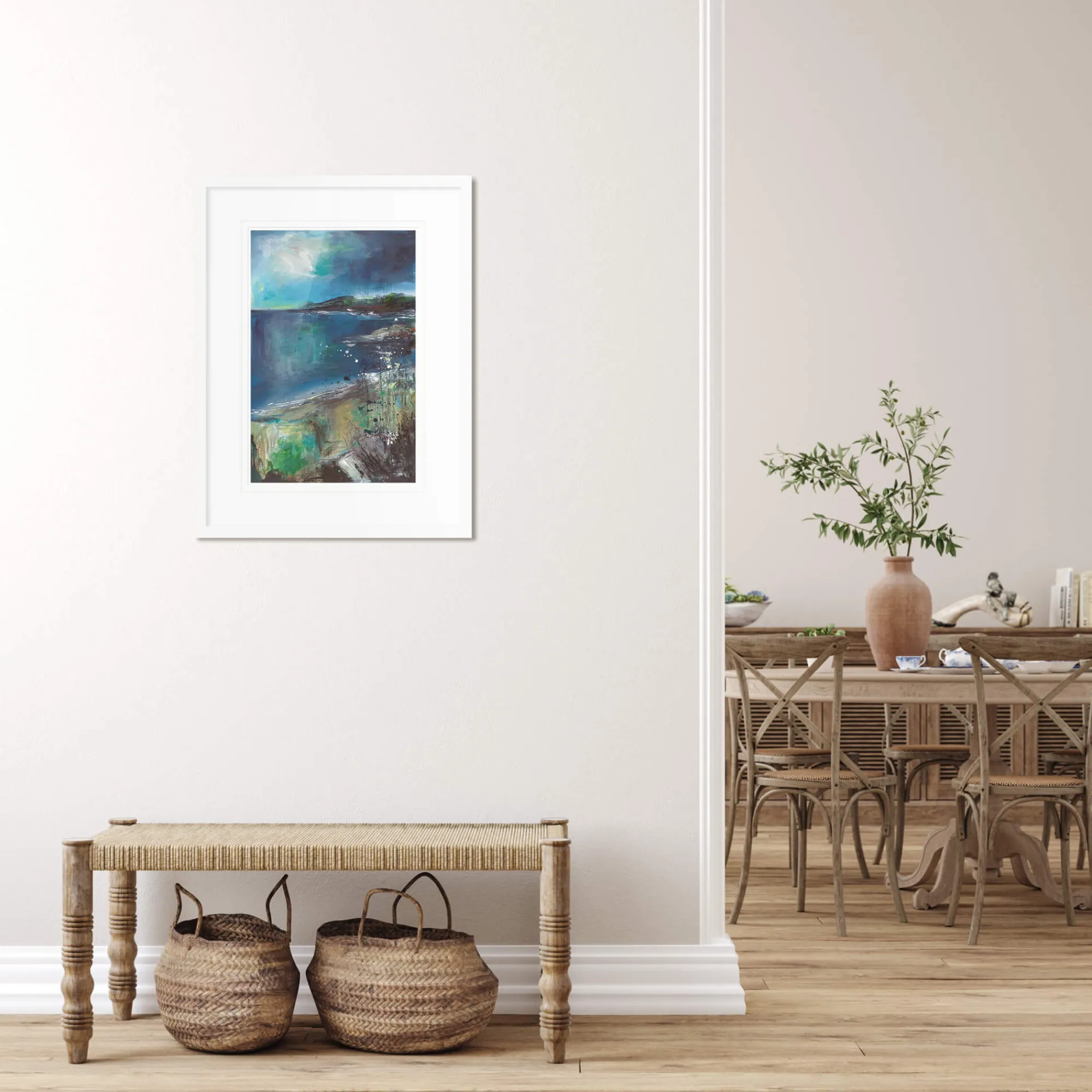 Coastal Scenes|Framed Prints*Whistlefish Craggy Shore Framed Print