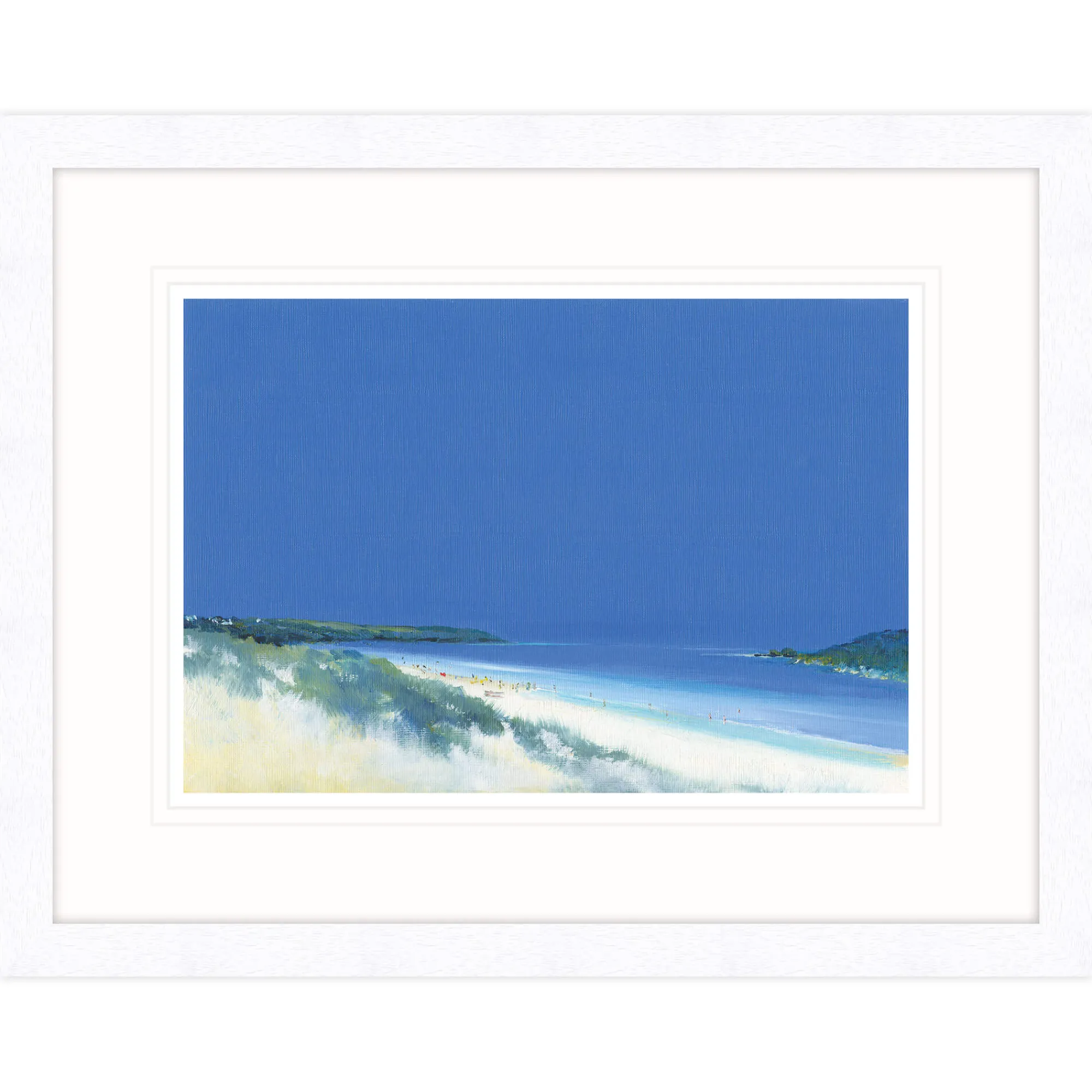 Cornwall|Coastal Scenes*Whistlefish Crantock Bay Framed Print
