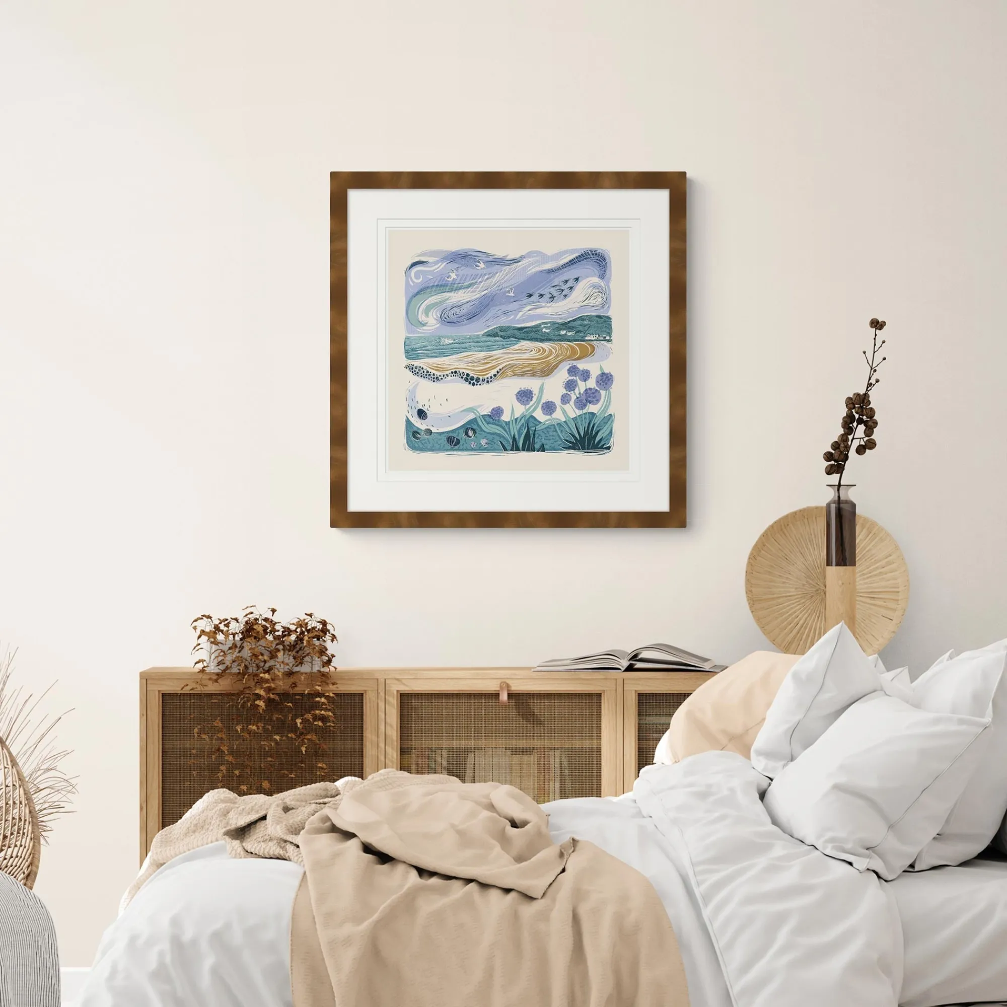 Unframed Prints*Whistlefish Croyde Summer Art Print