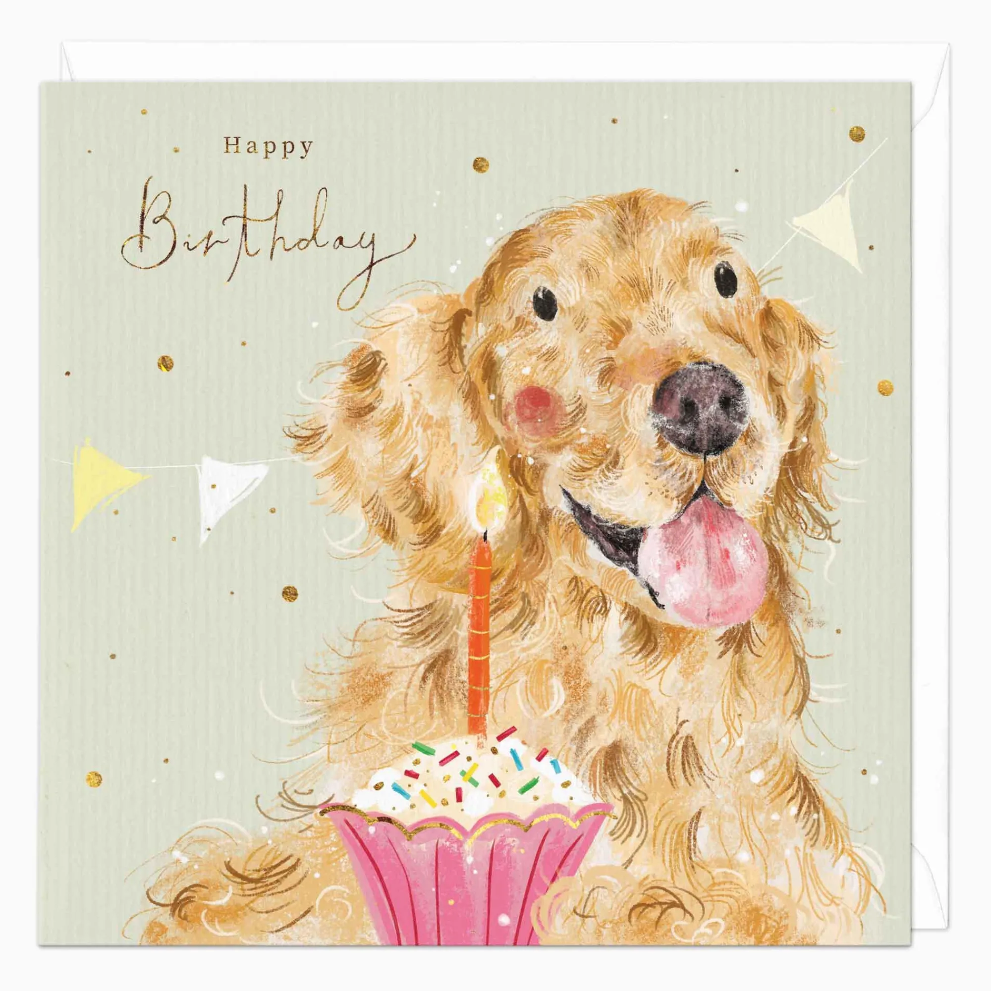 Birthday|For Children*Whistlefish Cupcake Labrador Birthday Card