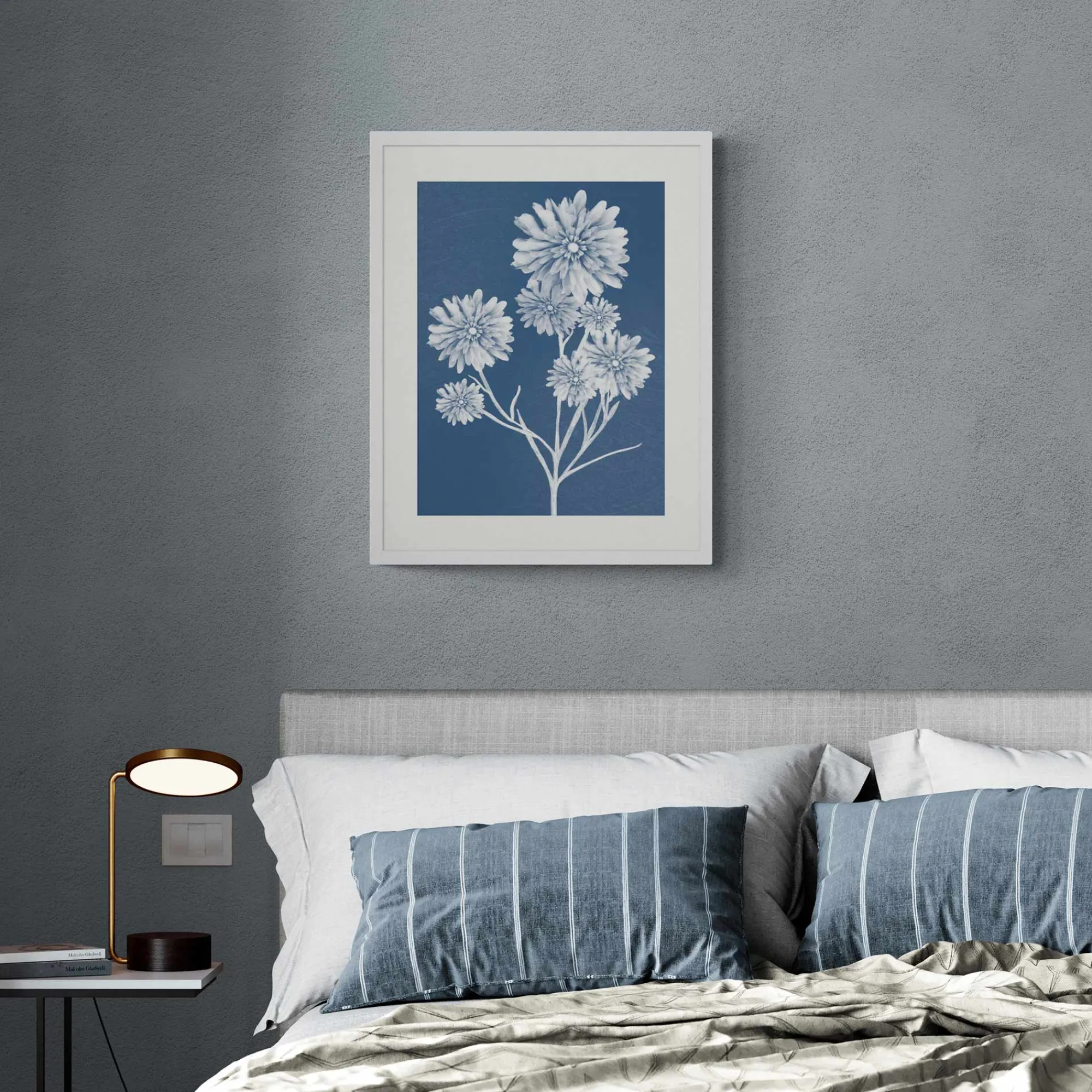 Framed Prints*Whistlefish Dahlia Medium Framed Print