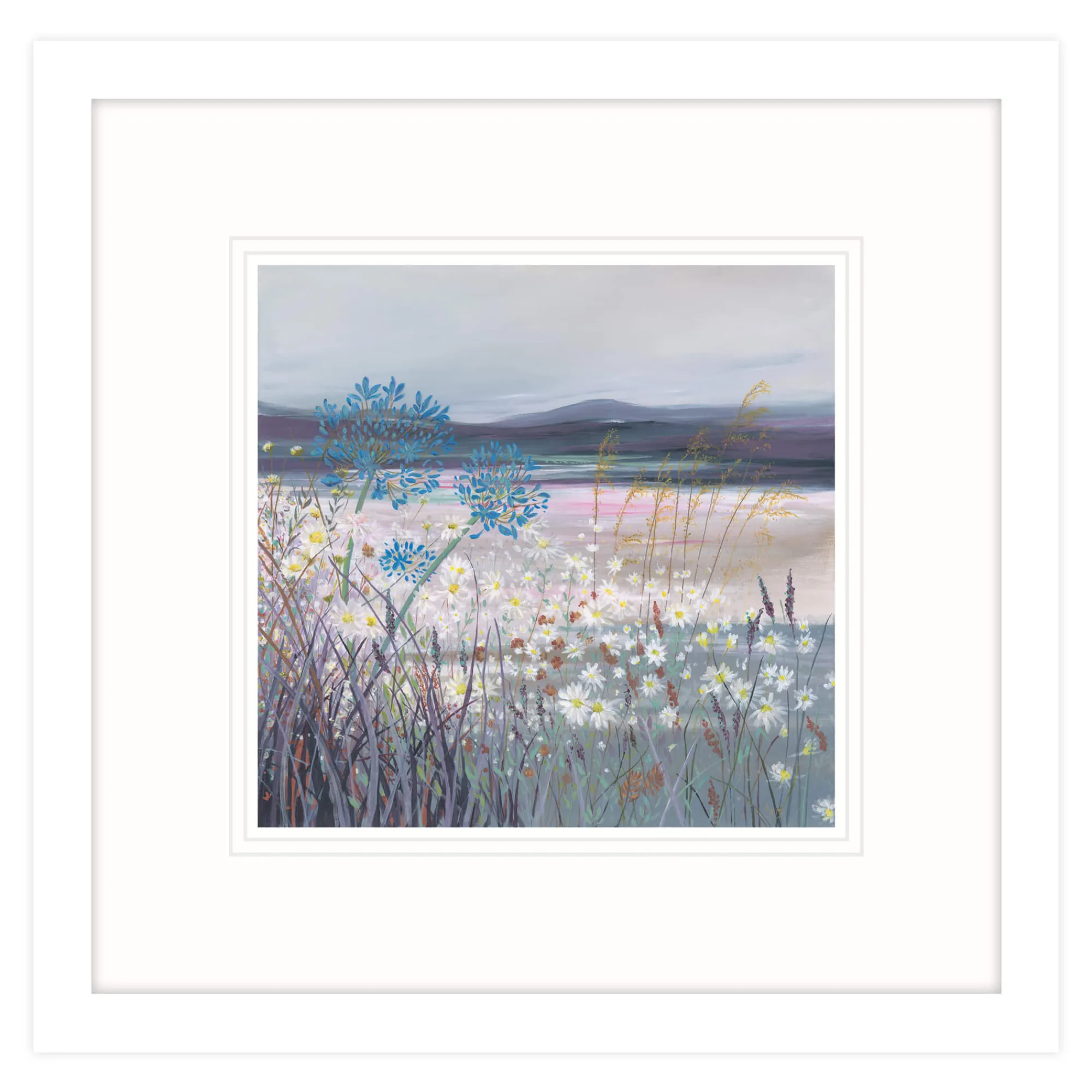Floral & Flowers|Framed Prints*Whistlefish Daisy Hills Framed Print