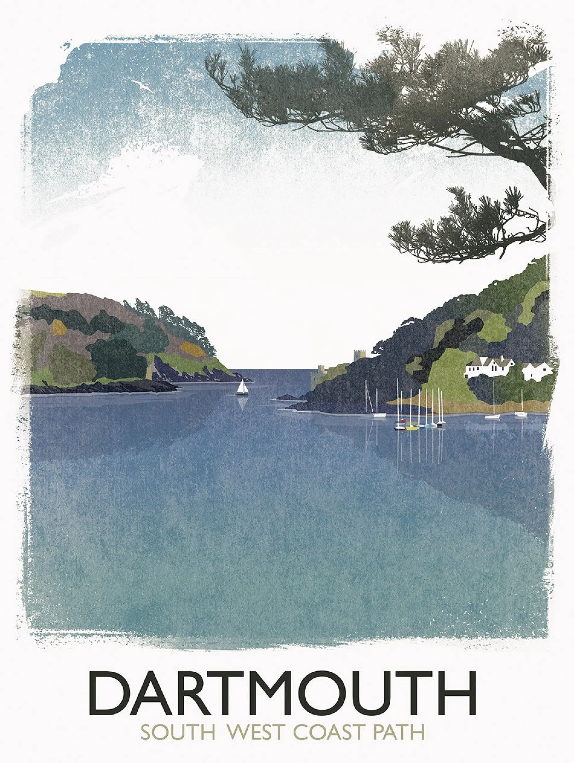 Unframed Prints*Whistlefish Dartmouth Art Print