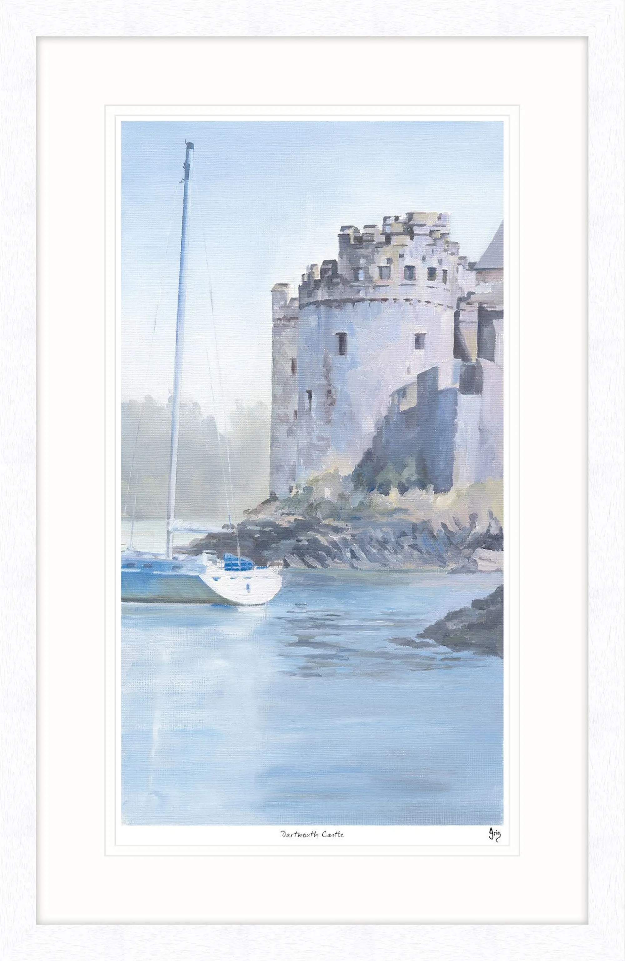 Dartmouth|Devon*Whistlefish Dartmouth Castle Framed Print