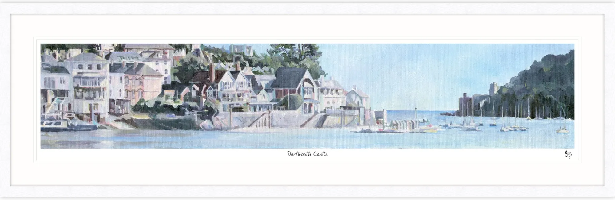 Dartmouth|Devon*Whistlefish Dartmouth Castle Framed Print