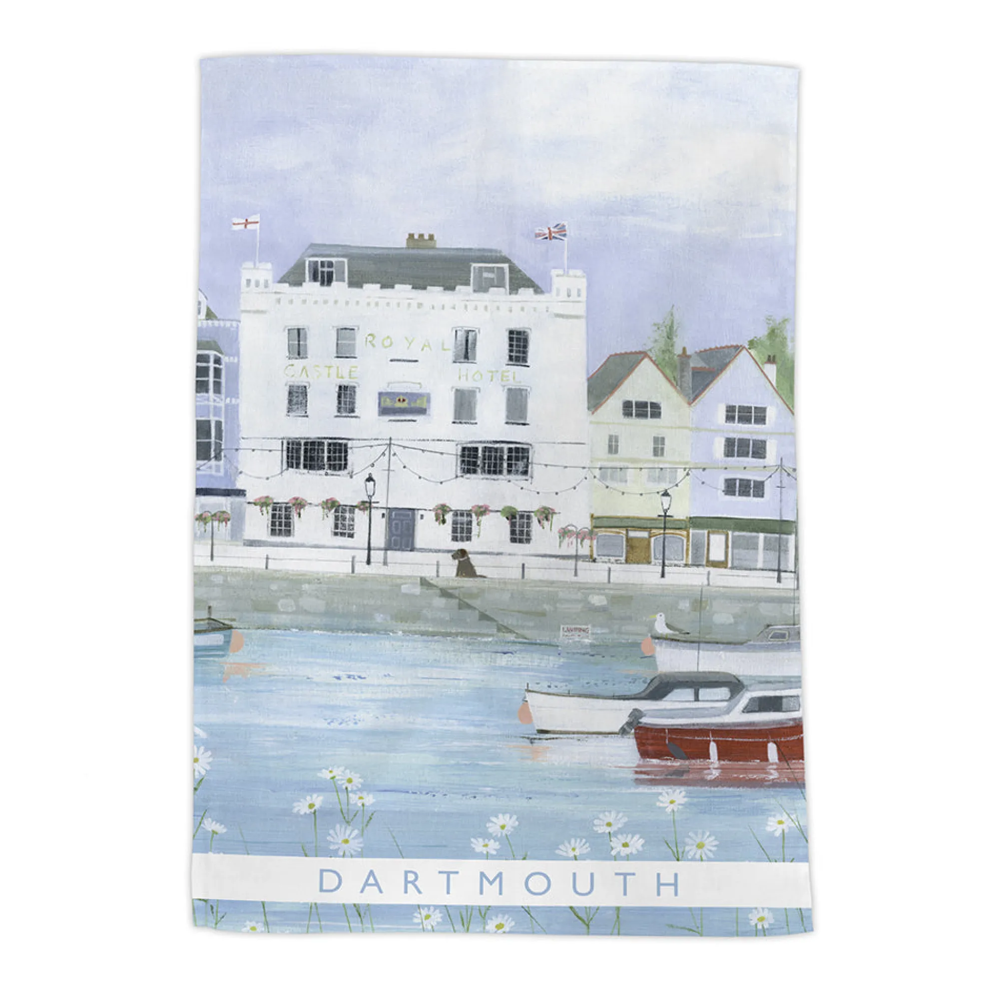 Under £20|Under £10*Whistlefish Dartmouth Tea Towel