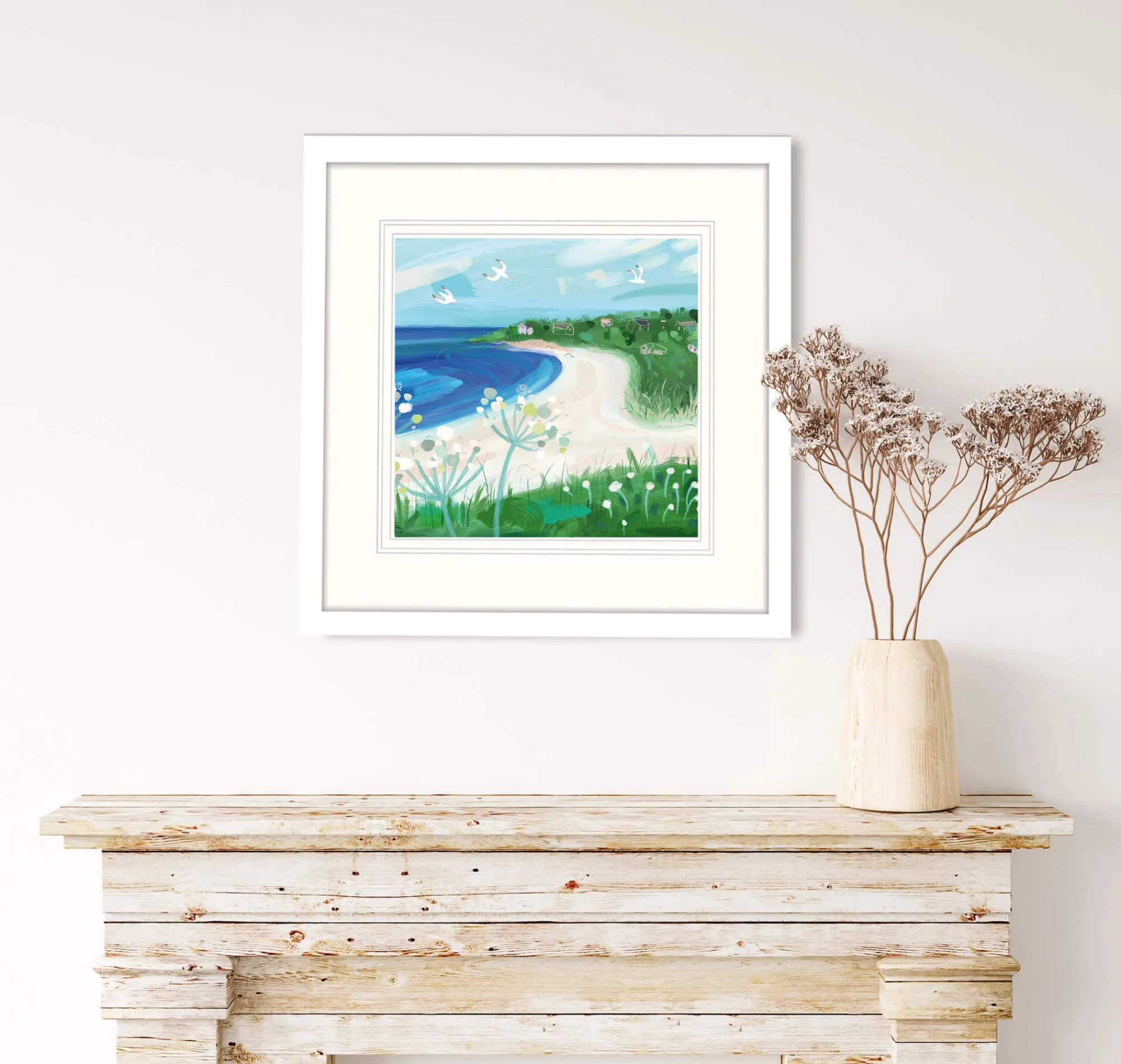 Unframed Prints*Whistlefish Daymer Bay Art Print
