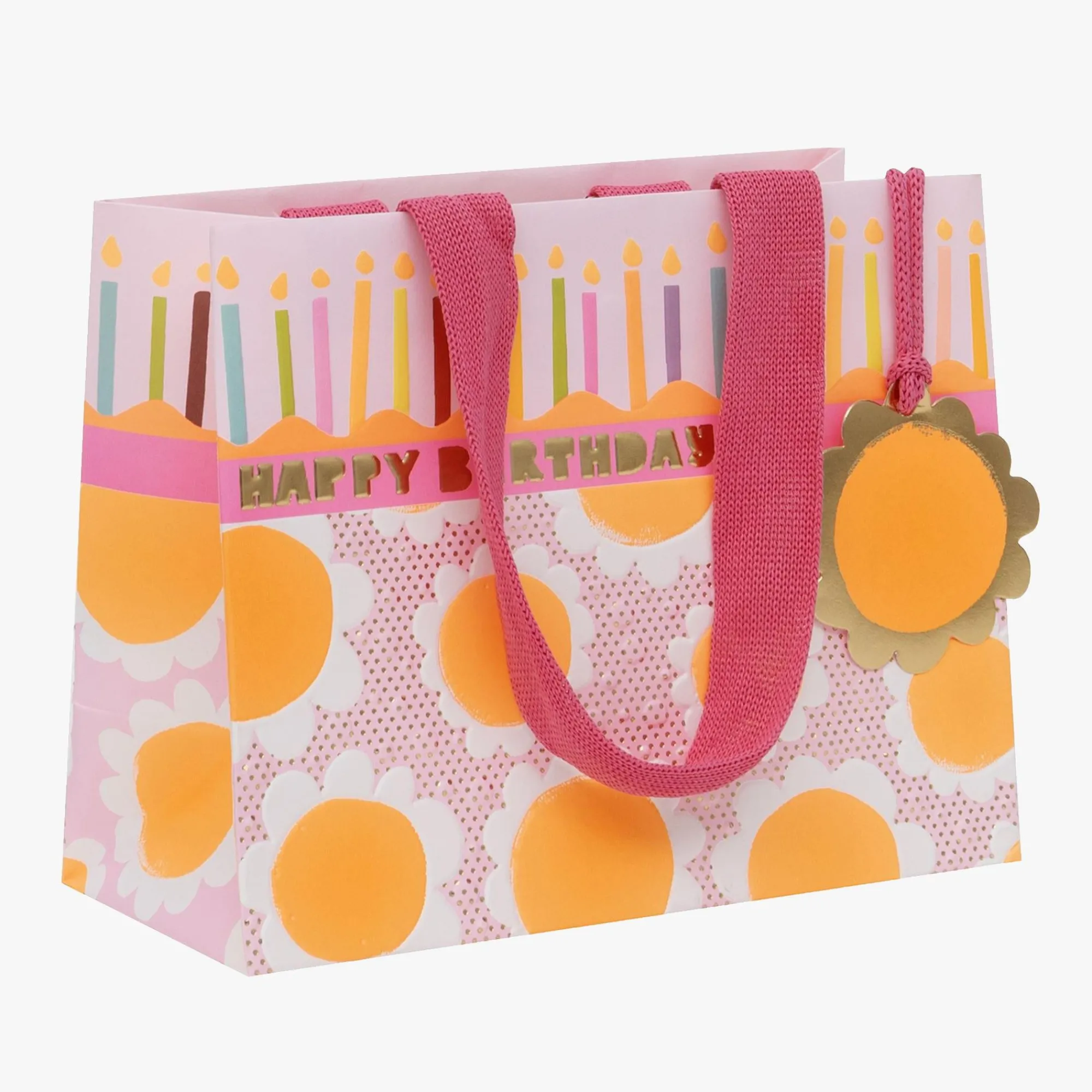 Gift Bags|Gift Bags*Whistlefish Dazzling Daisies Medium Gift Bag