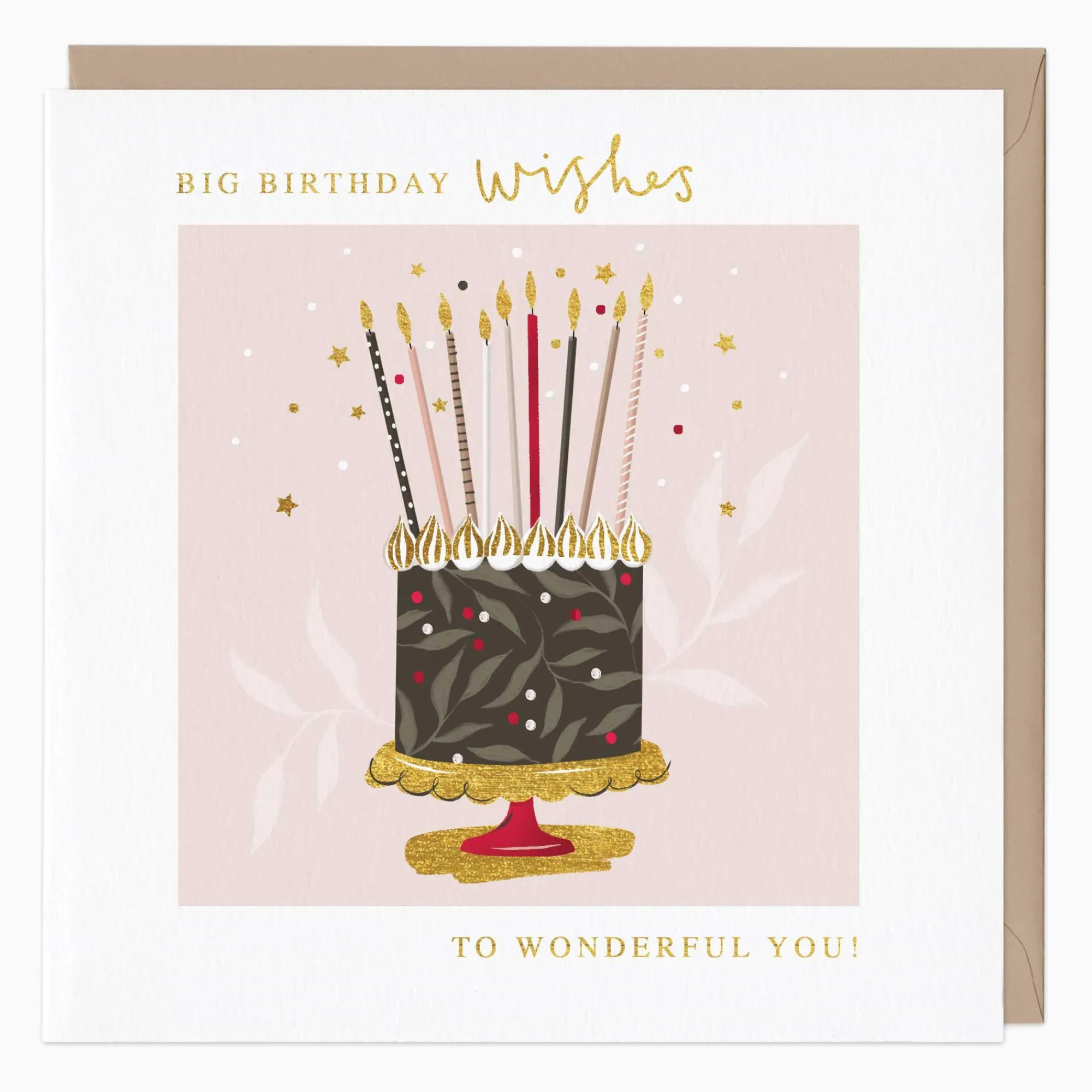 Birthday|For Her*Whistlefish Delicate Cake Birthday Card
