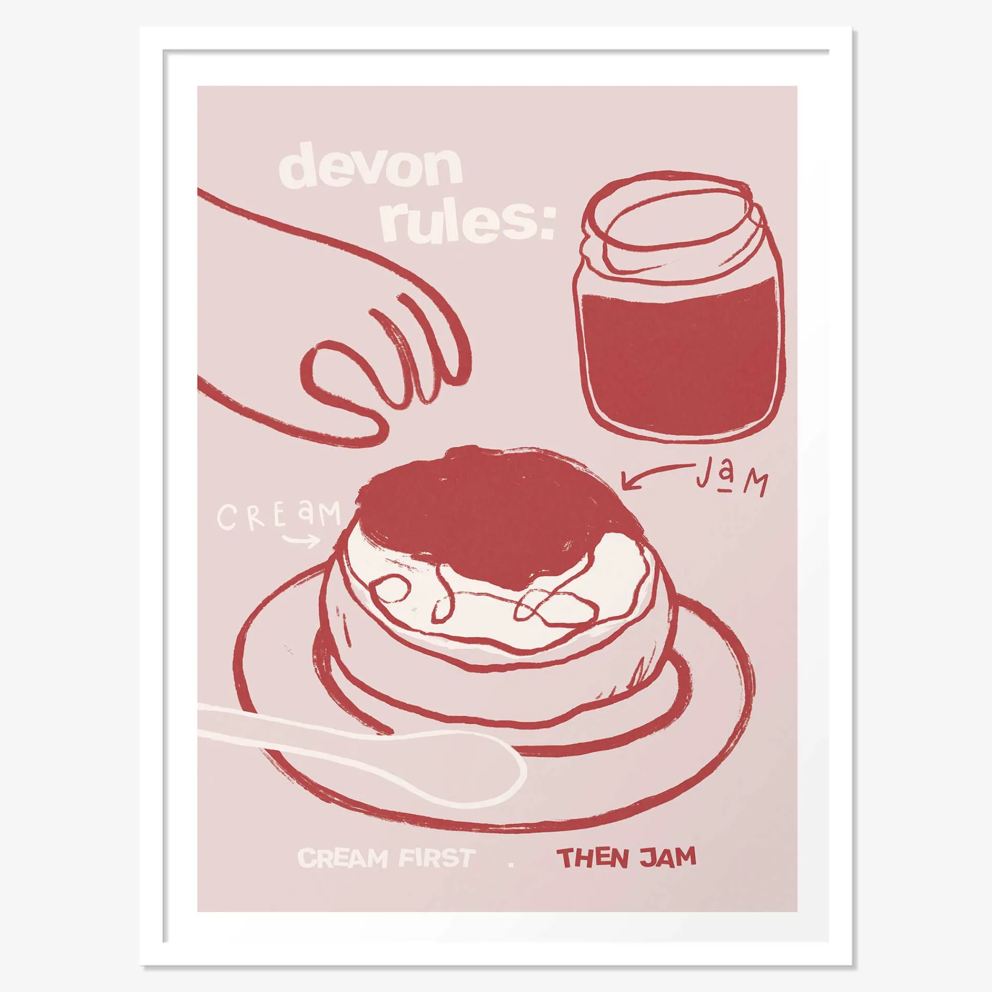 Devon|Framed Prints*Whistlefish Devon Rules Framed Print