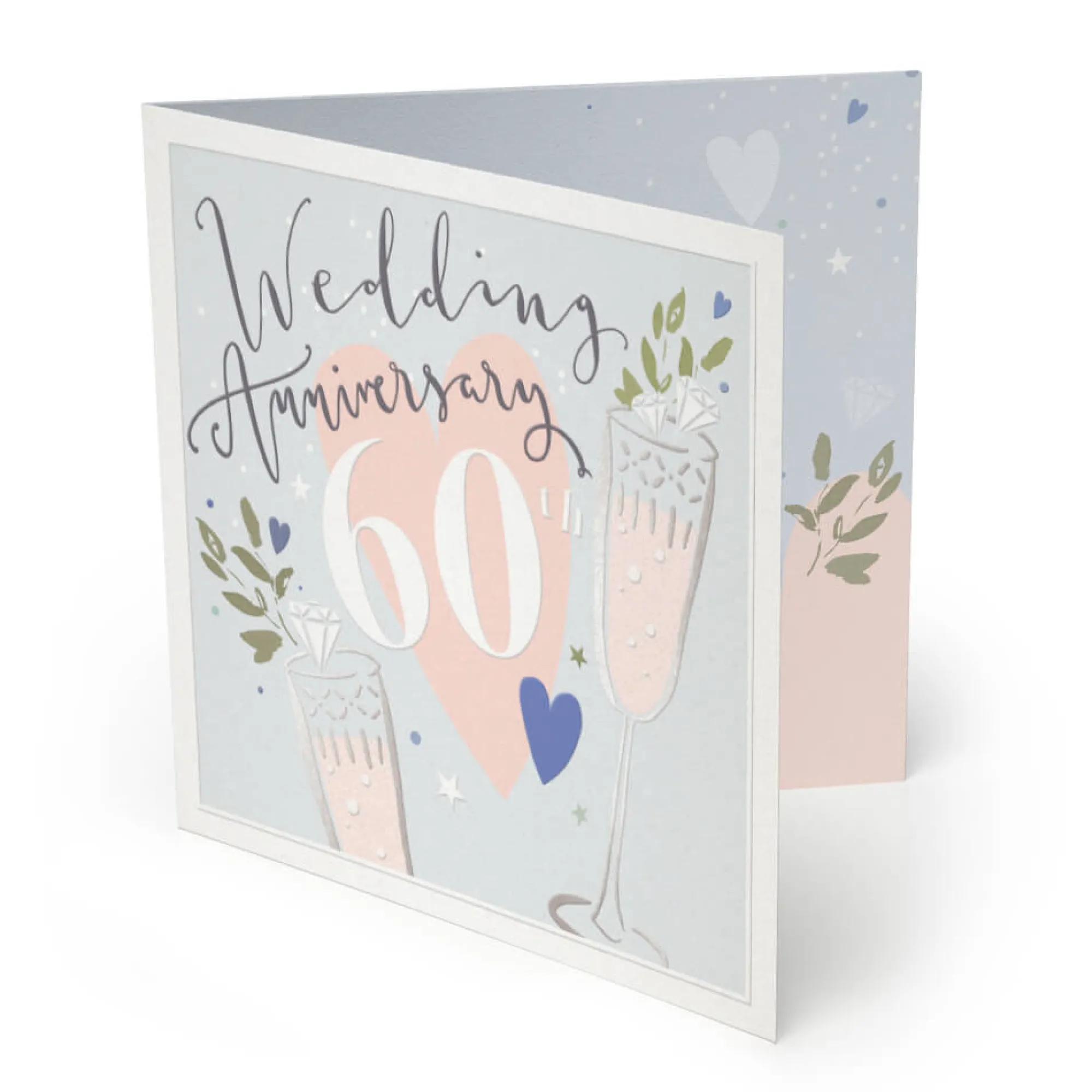 Wedding|Anniversary*Whistlefish Diamond Wedding Luxury Anniversary Card