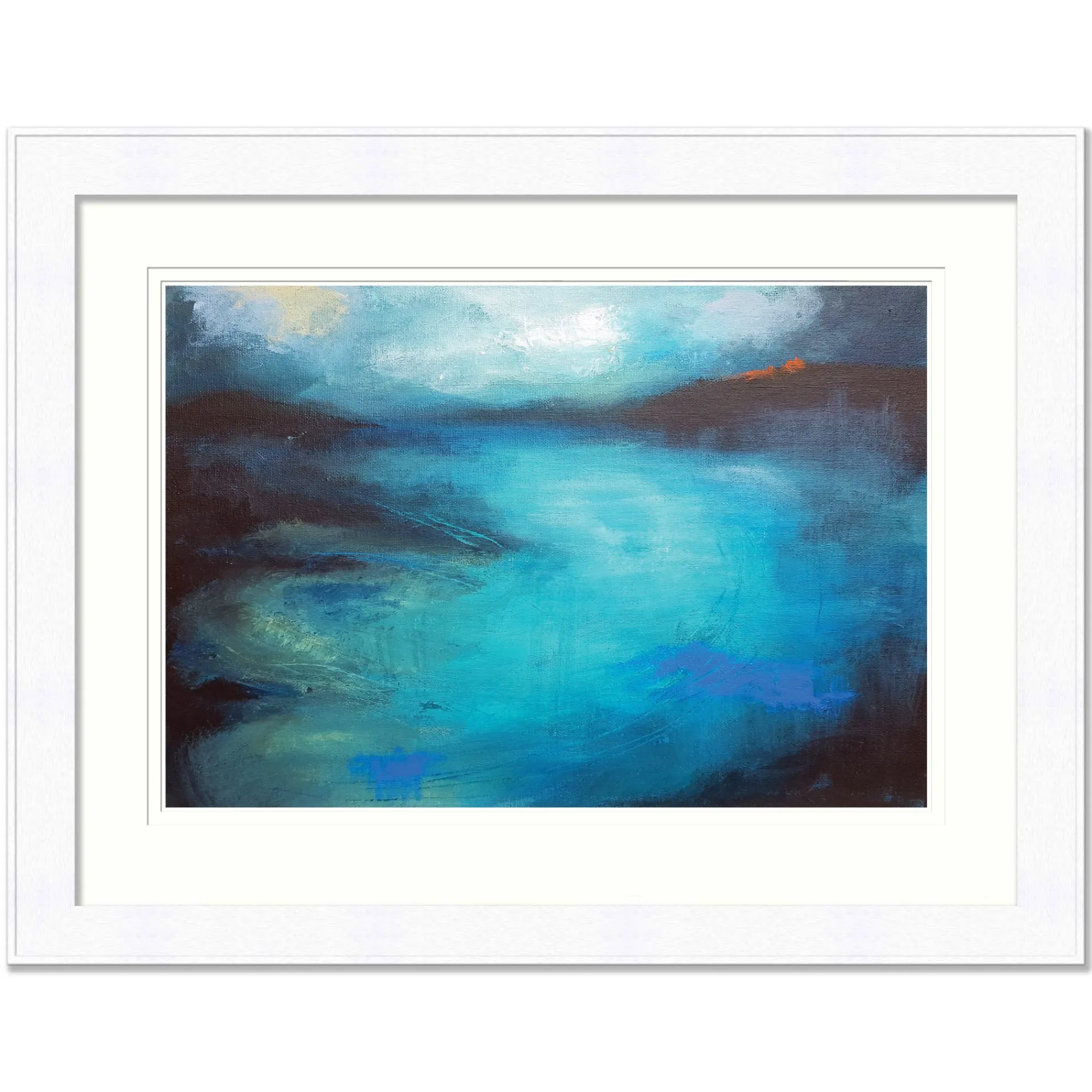 Coastal Scenes|Framed Prints*Whistlefish Distant Glow Framed Print
