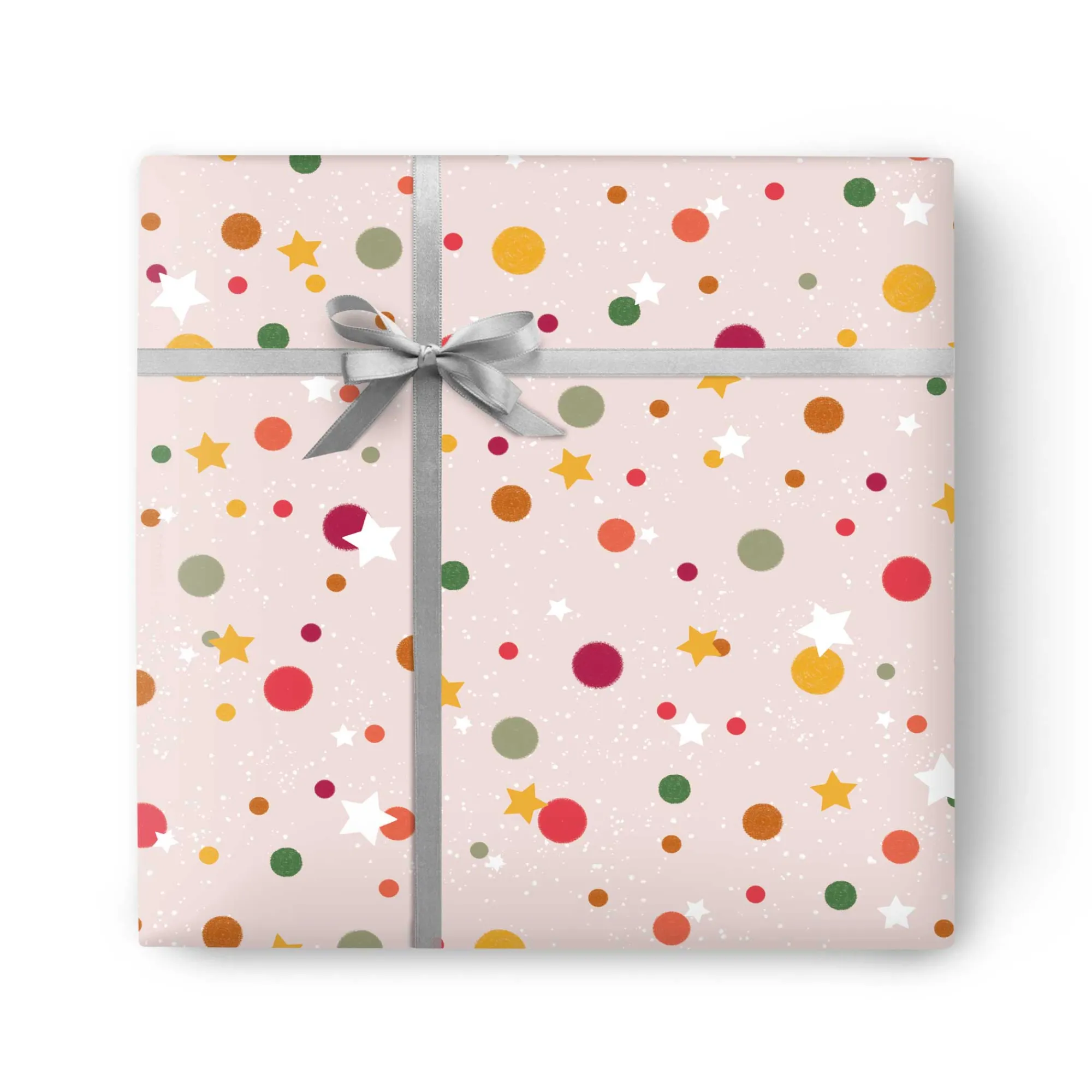 Gift Wrap|Birthday*Whistlefish Dots And Stars Wrapping Paper