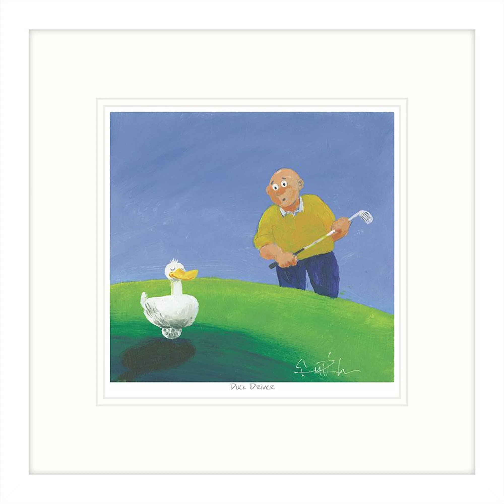 Framed Prints*Whistlefish Duck Driver Framed Print