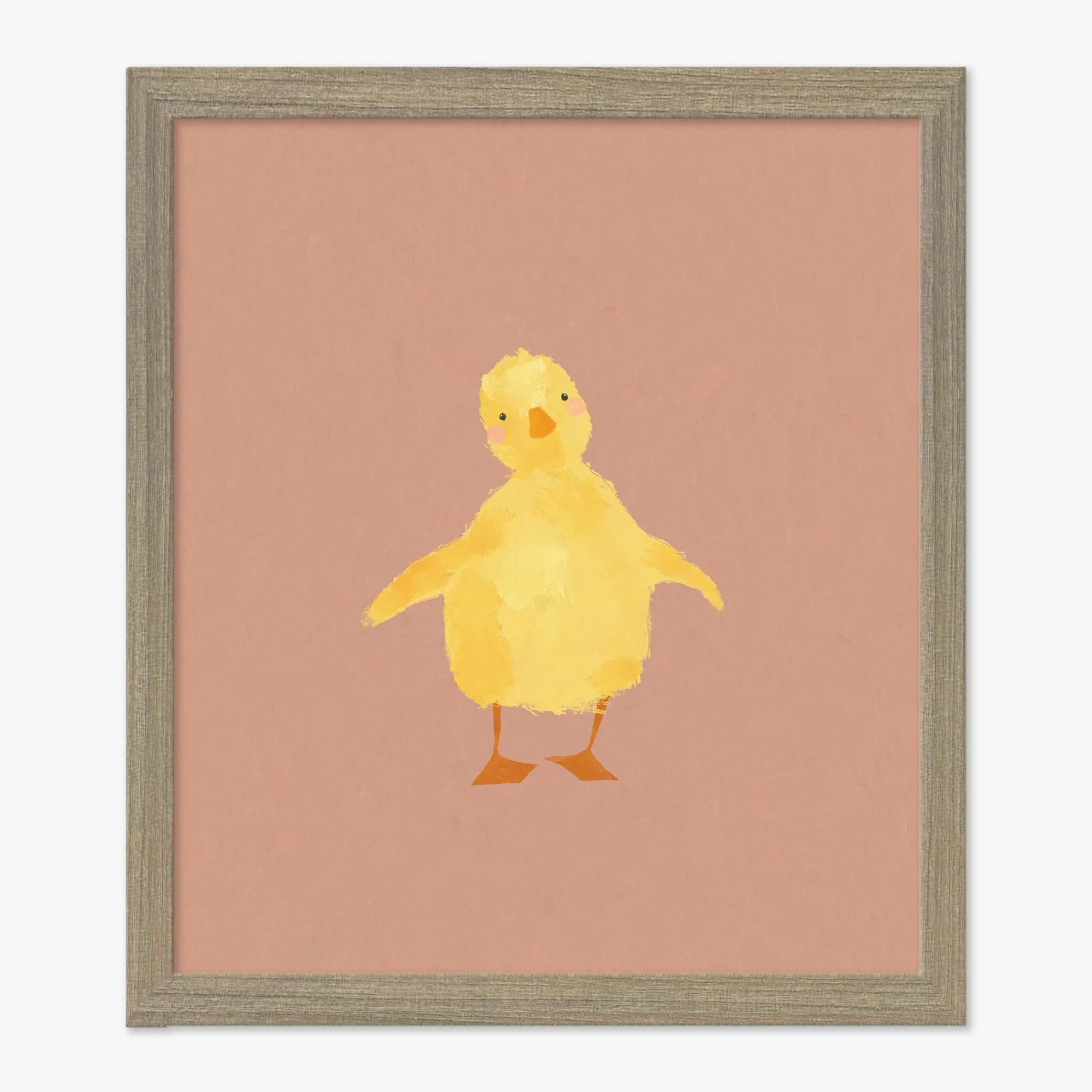 Animal|Framed Prints*Whistlefish Duckling Small Framed Print