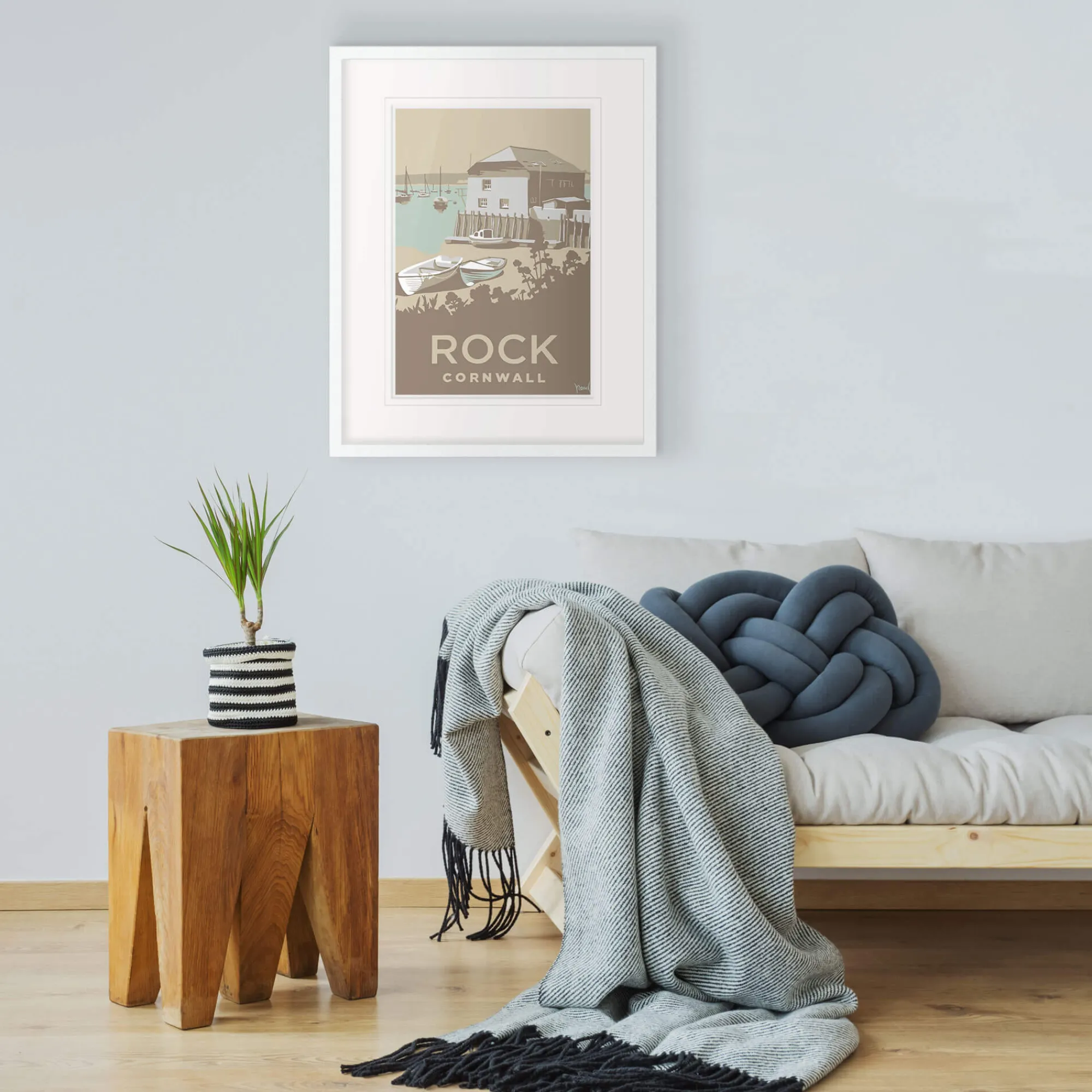 Cornwall|Travel*Whistlefish Dynamic Rock Framed Print