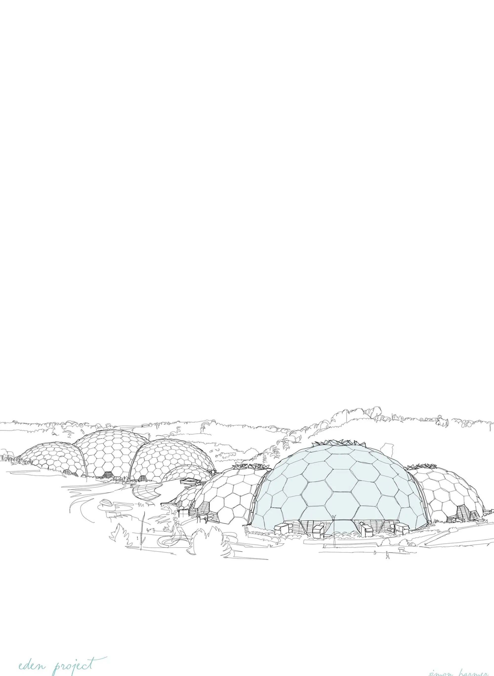 Unframed Prints*Whistlefish Eden Project Small Art Print