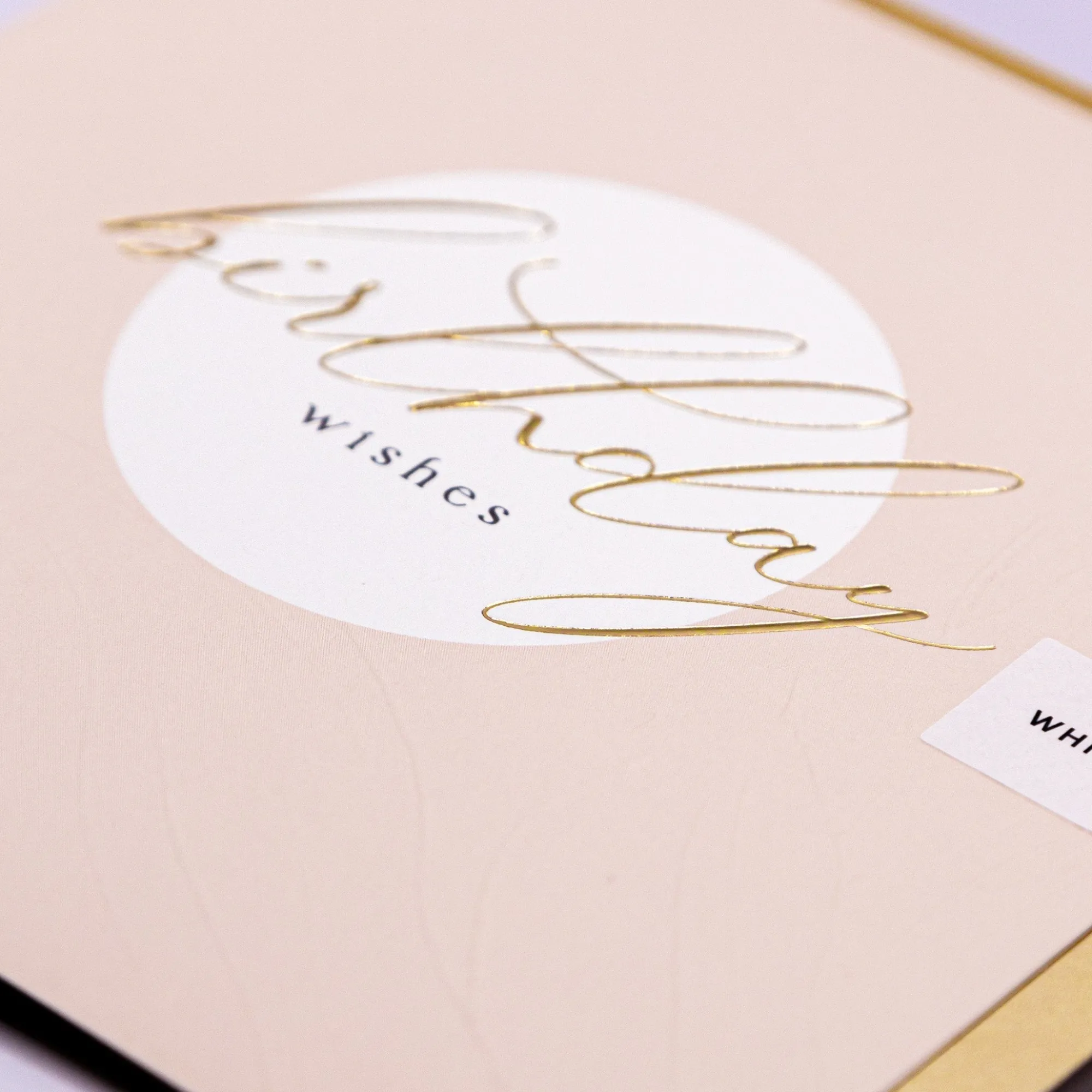 Birthday|Birthday*Whistlefish Elegance Birthday Wishes Luxury Card