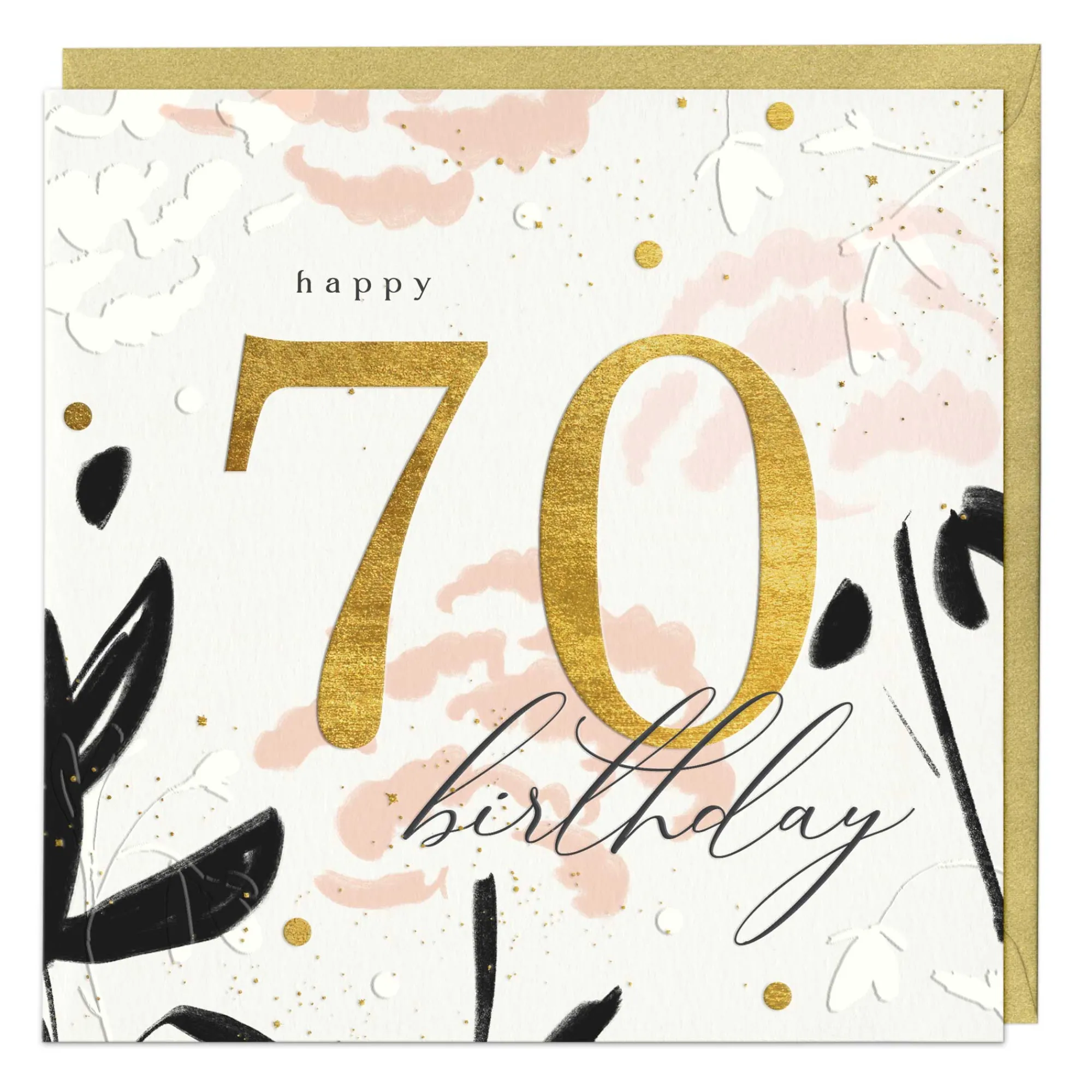 Birthday|Birthday*Whistlefish Elegance 70th Birthday Luxury Card