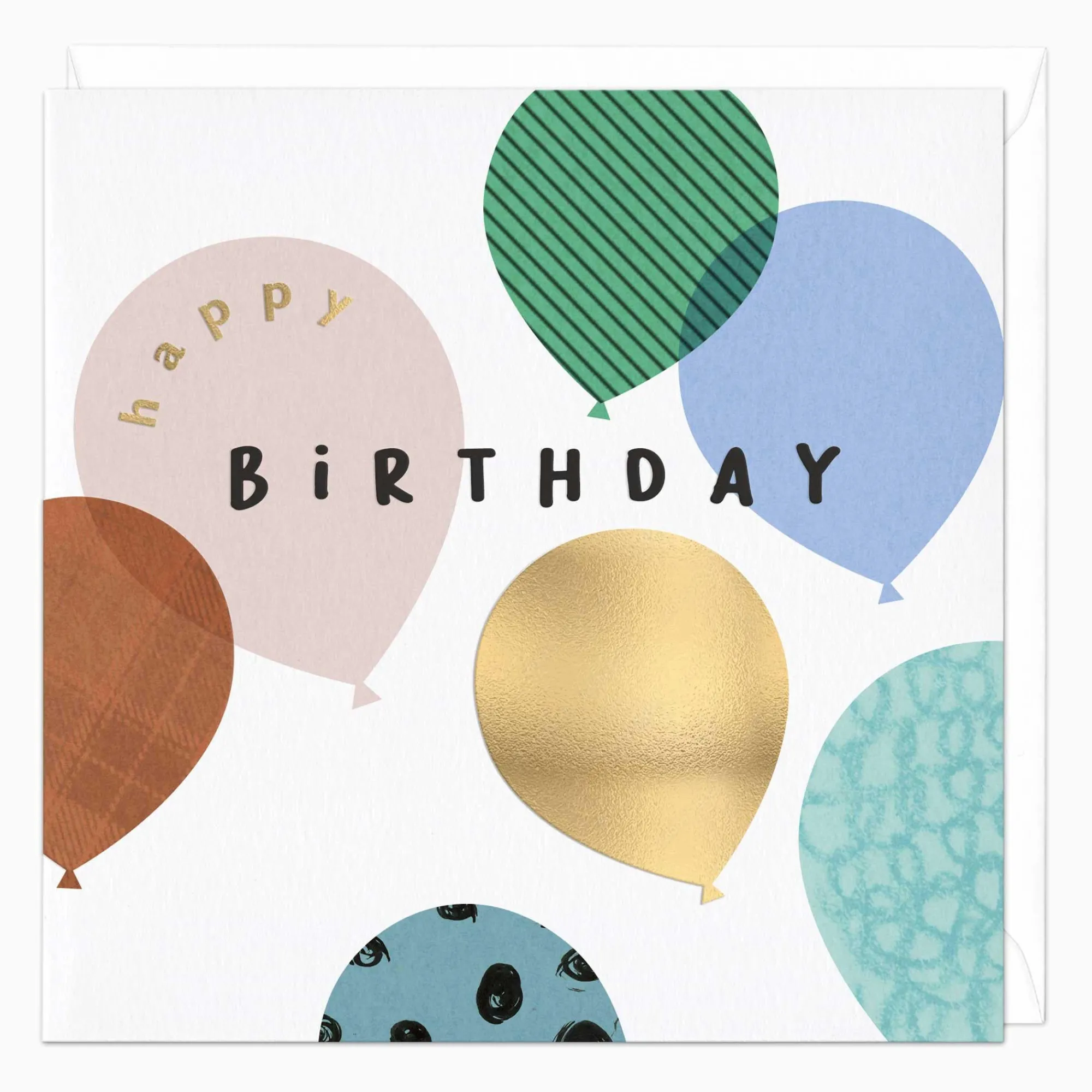 Birthday|For Children*Whistlefish Elegant Balloons Birthday Card