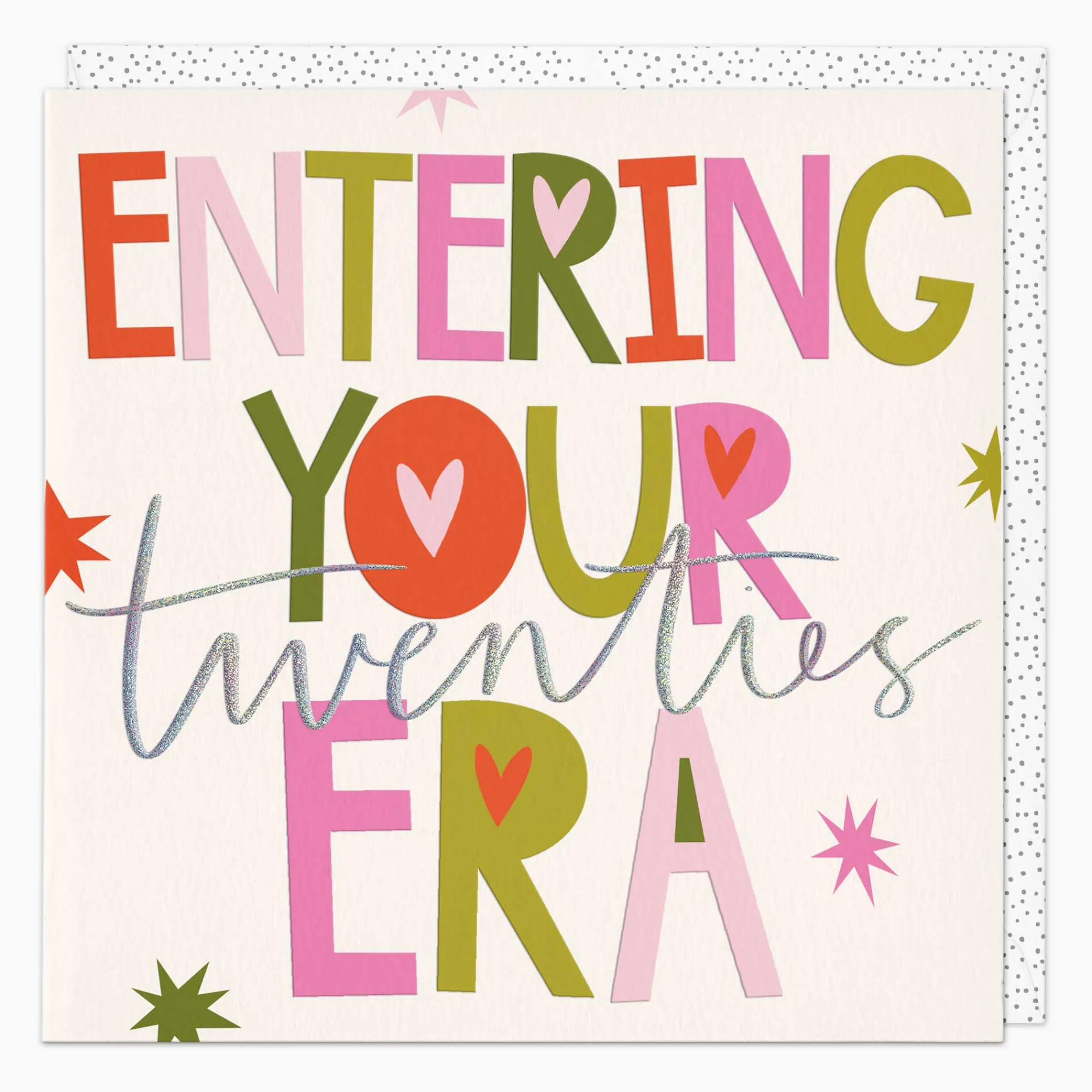 Birthday|By Age*Whistlefish Entering Your Twenties Era Birthday Card