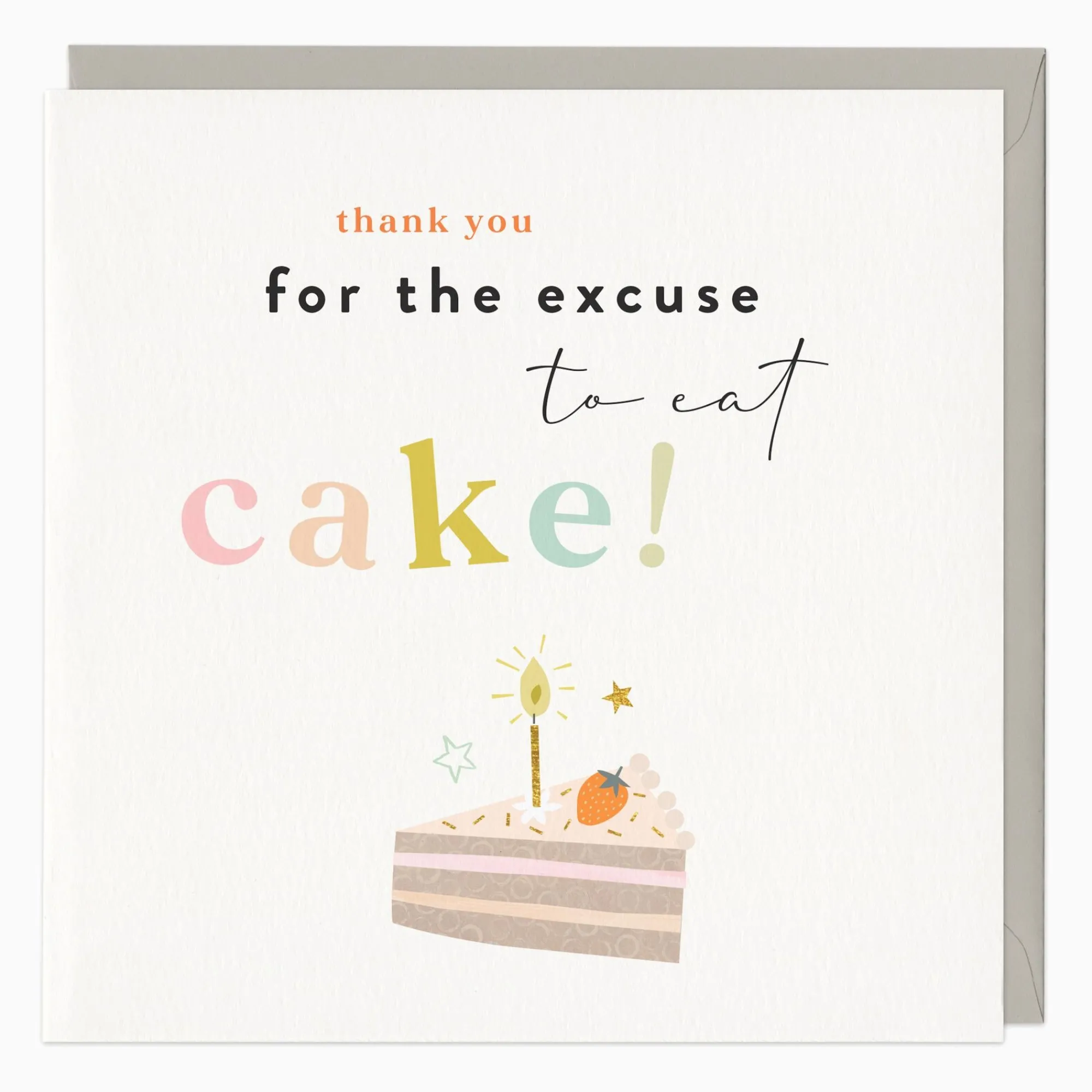 Birthday|For Children*Whistlefish Excuse To Eat Cake Birthday Card