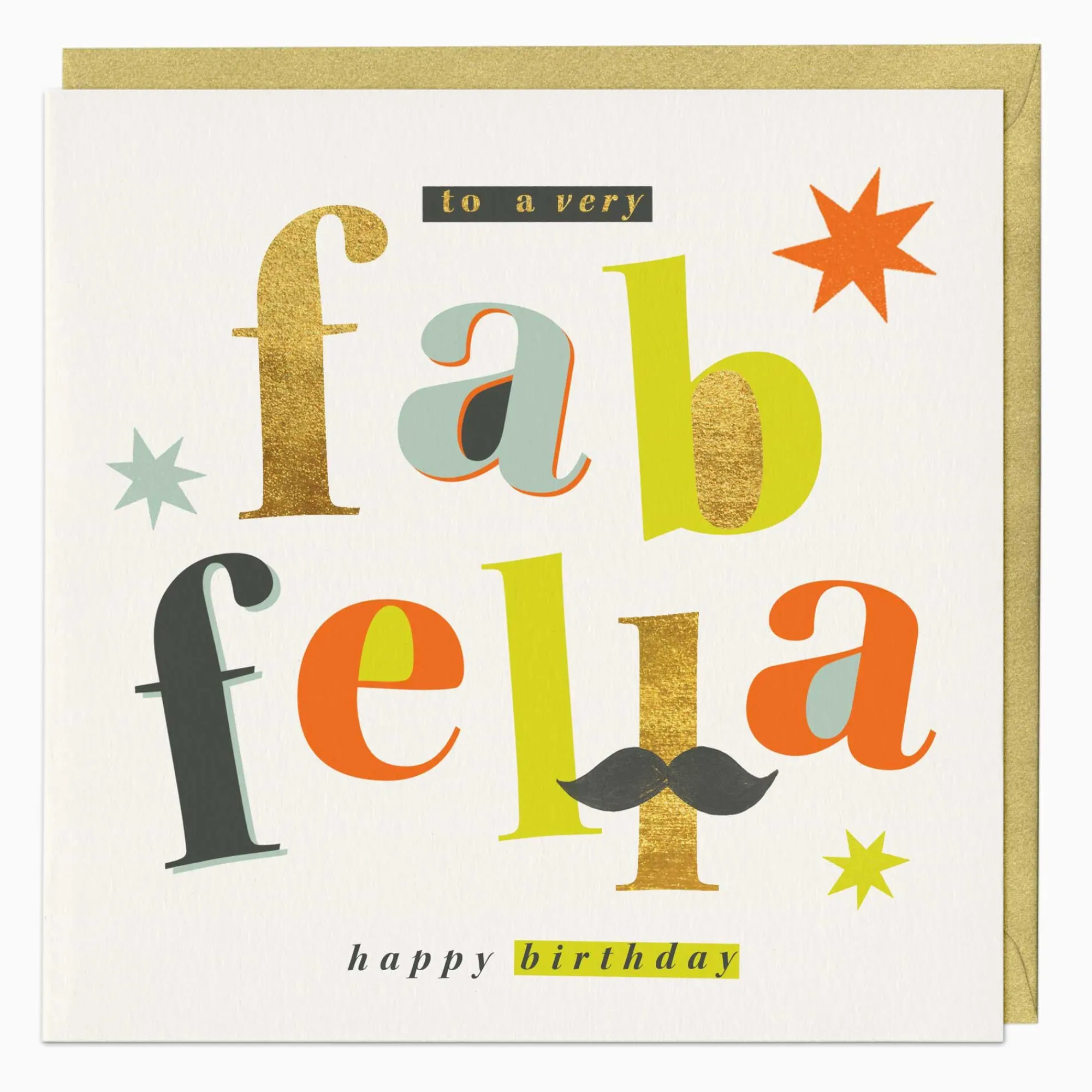 Birthday|For Him*Whistlefish Fab Fella Birthday Card