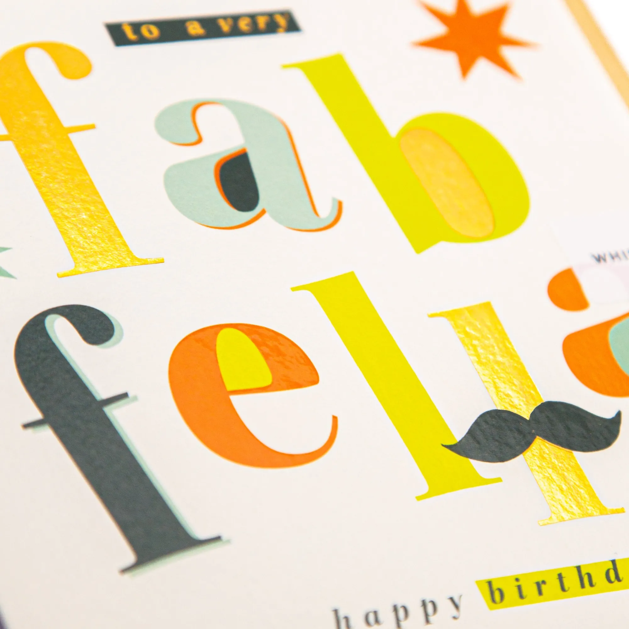 Birthday|For Him*Whistlefish Fab Fella Birthday Card